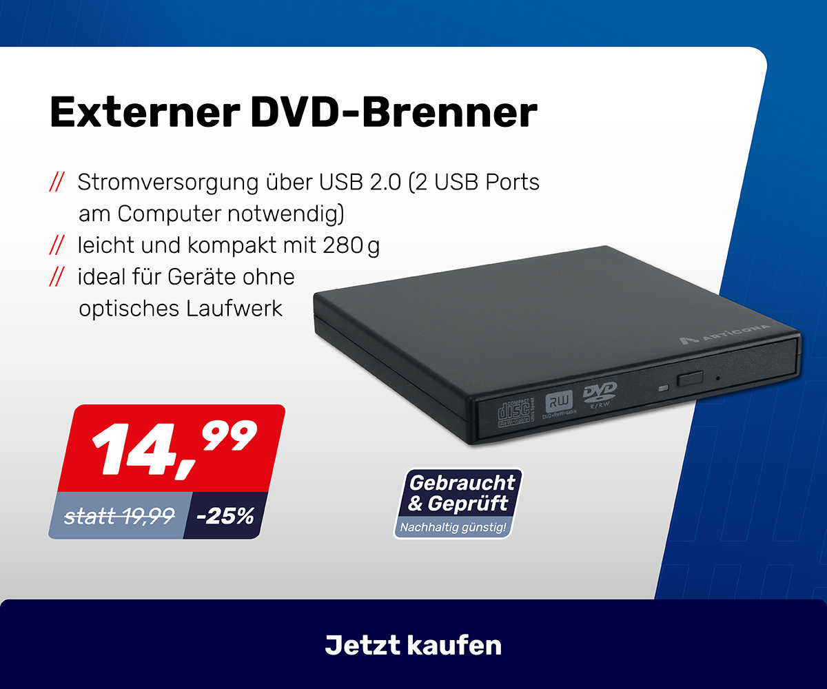 Externer DVD-Brenner Externer DVD-Brenner