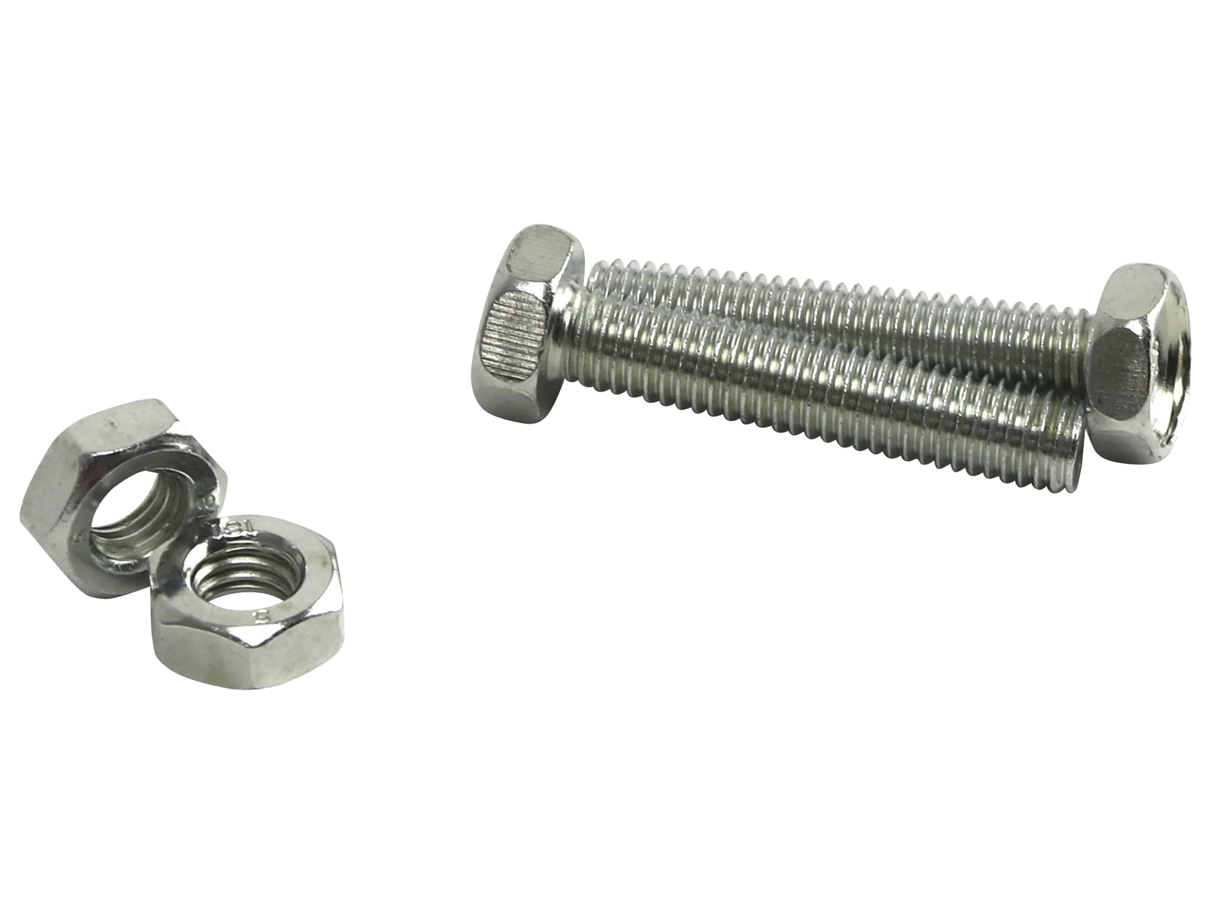 MASTERPROOF, Gewindeschrauben Set, M8x40, DIN 933, SW13, 2 St MASTERPROOF, Gewindeschrauben Set, M8x40, DIN 933, SW13, 2 St