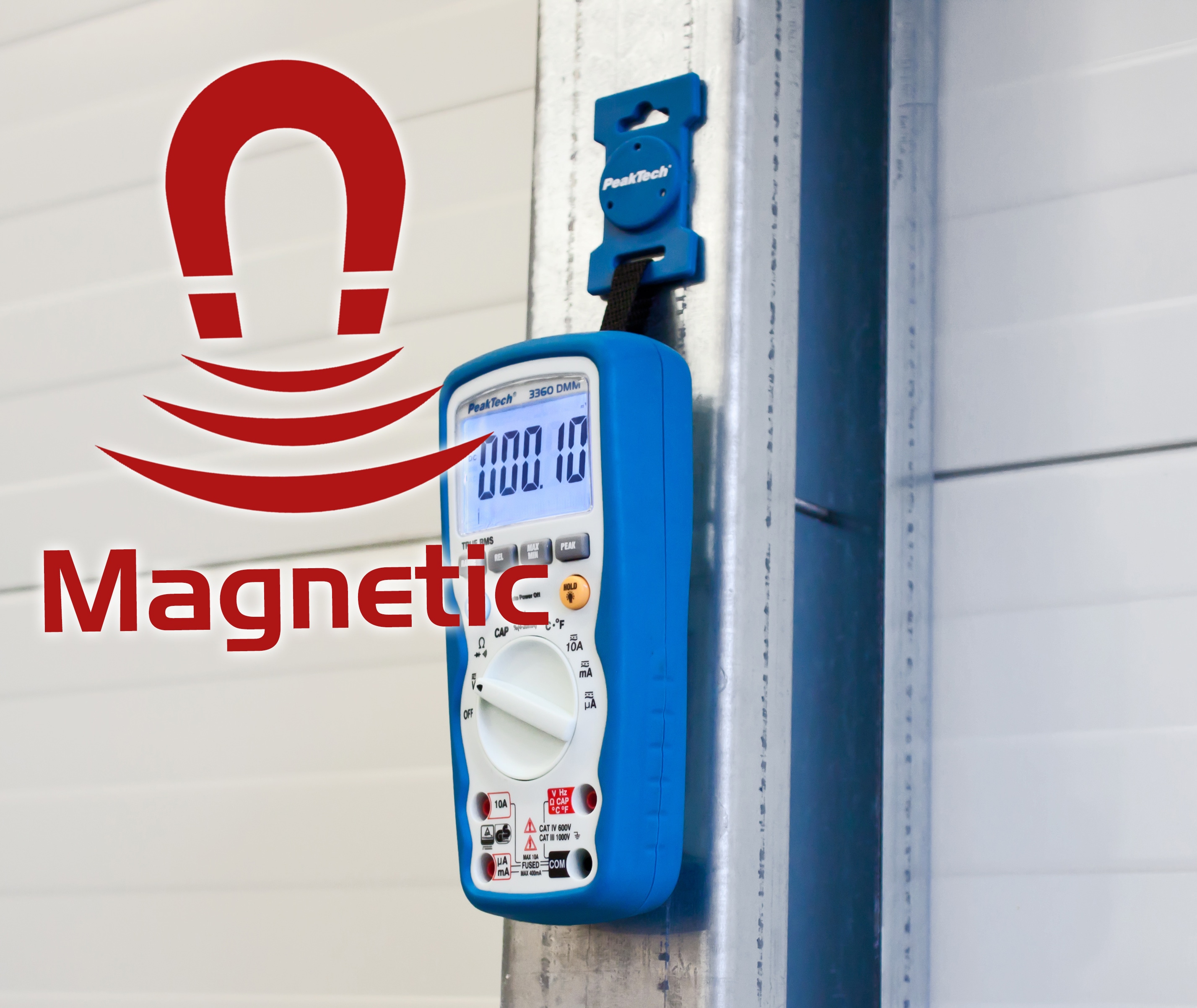 PEAKTECH Magnethalterung, P 7100, für Messgeräte PEAKTECH Magnethalterung, P 7100, für Messgeräte