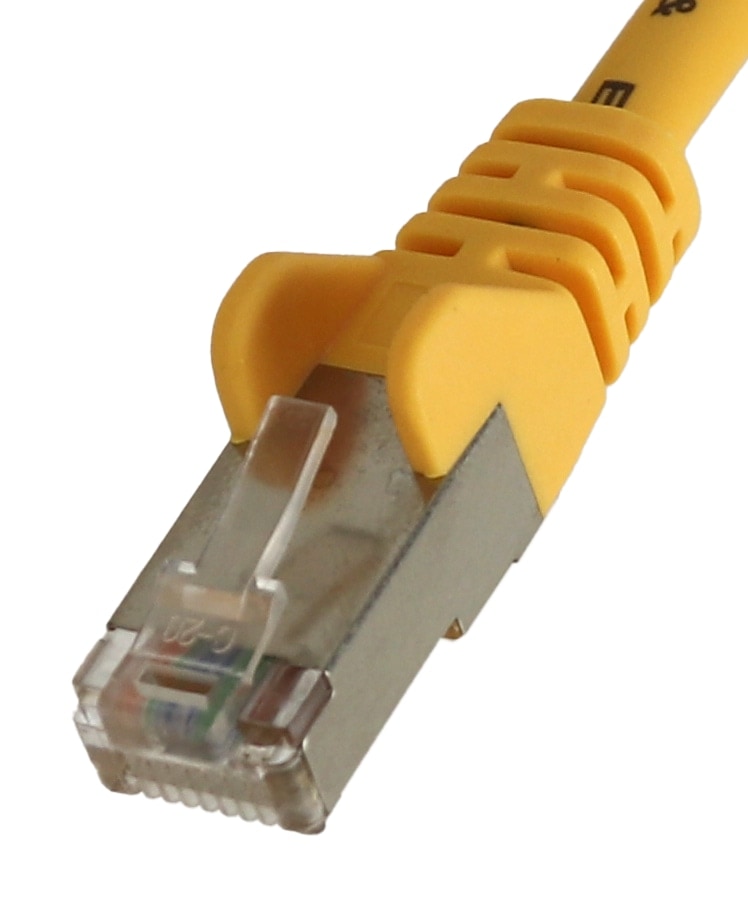 CAT.5E Patchkabel, 5 m, gelb, FTP CAT.5E Patchkabel, 5 m, gelb, FTP