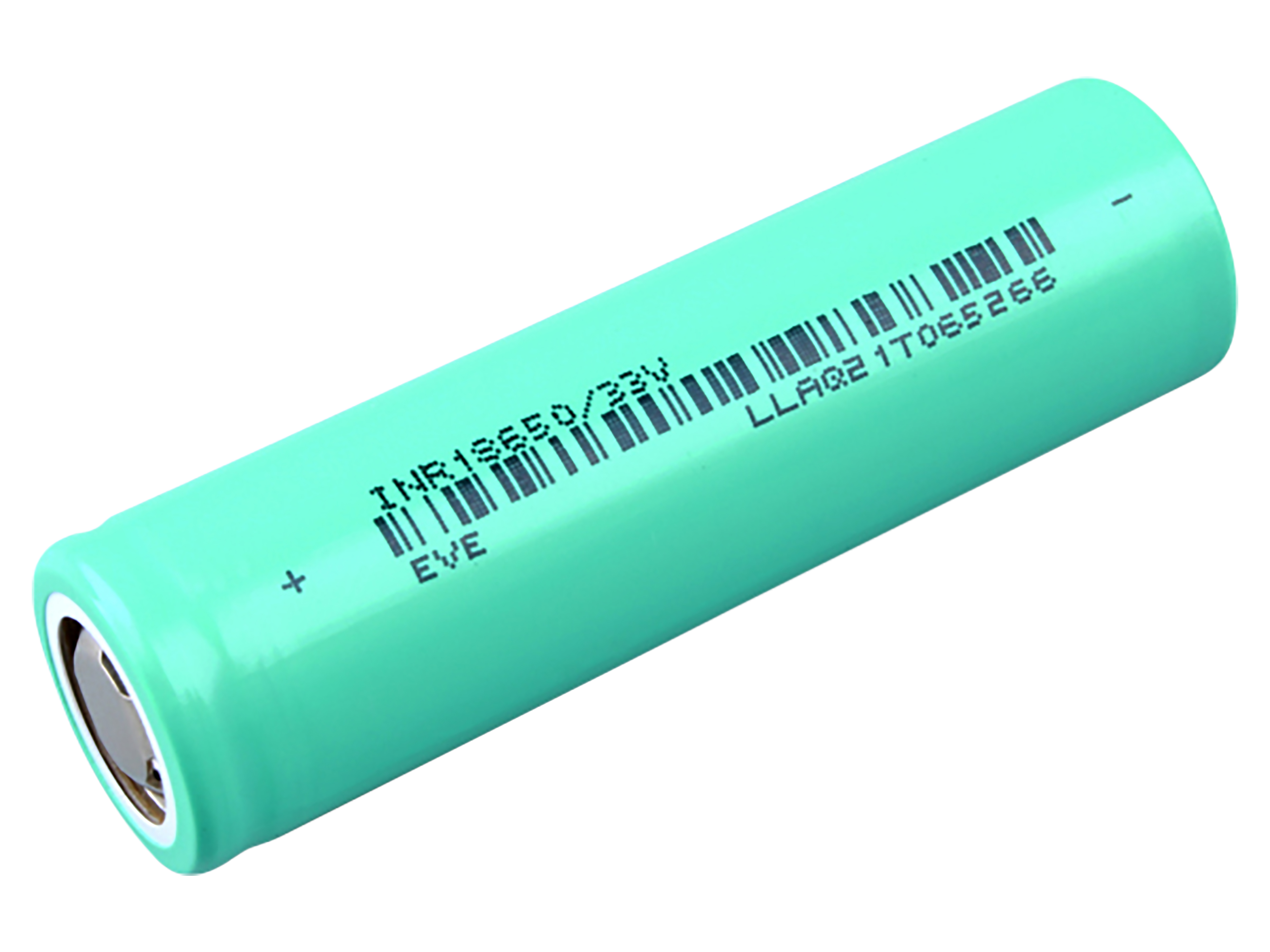 LiIon-Akku EVE INR18650-33V, 3,6V-/3200mAh, Flattop