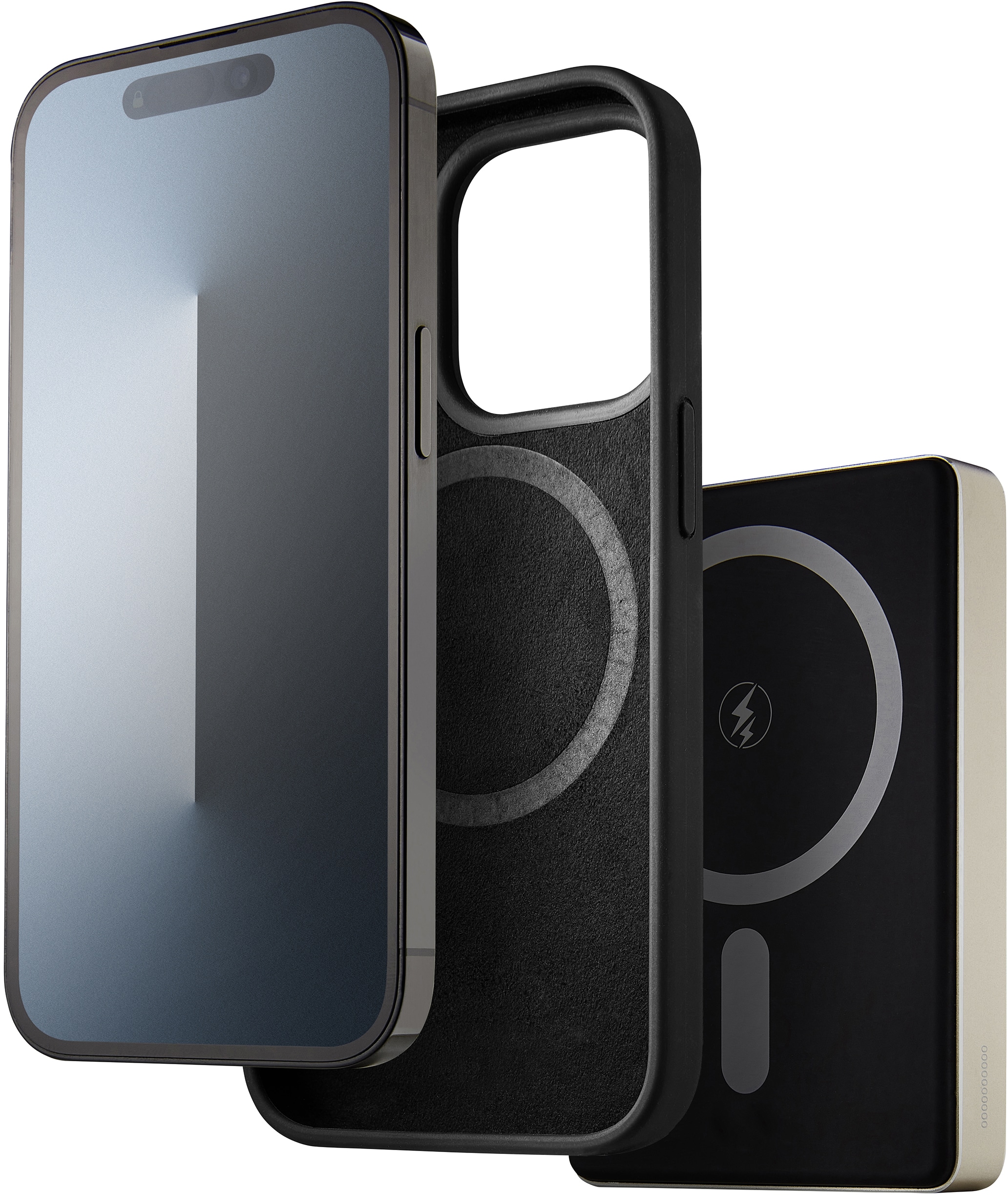 INTENSO Powerbank Magnetic Wireless, MW 10000, champange