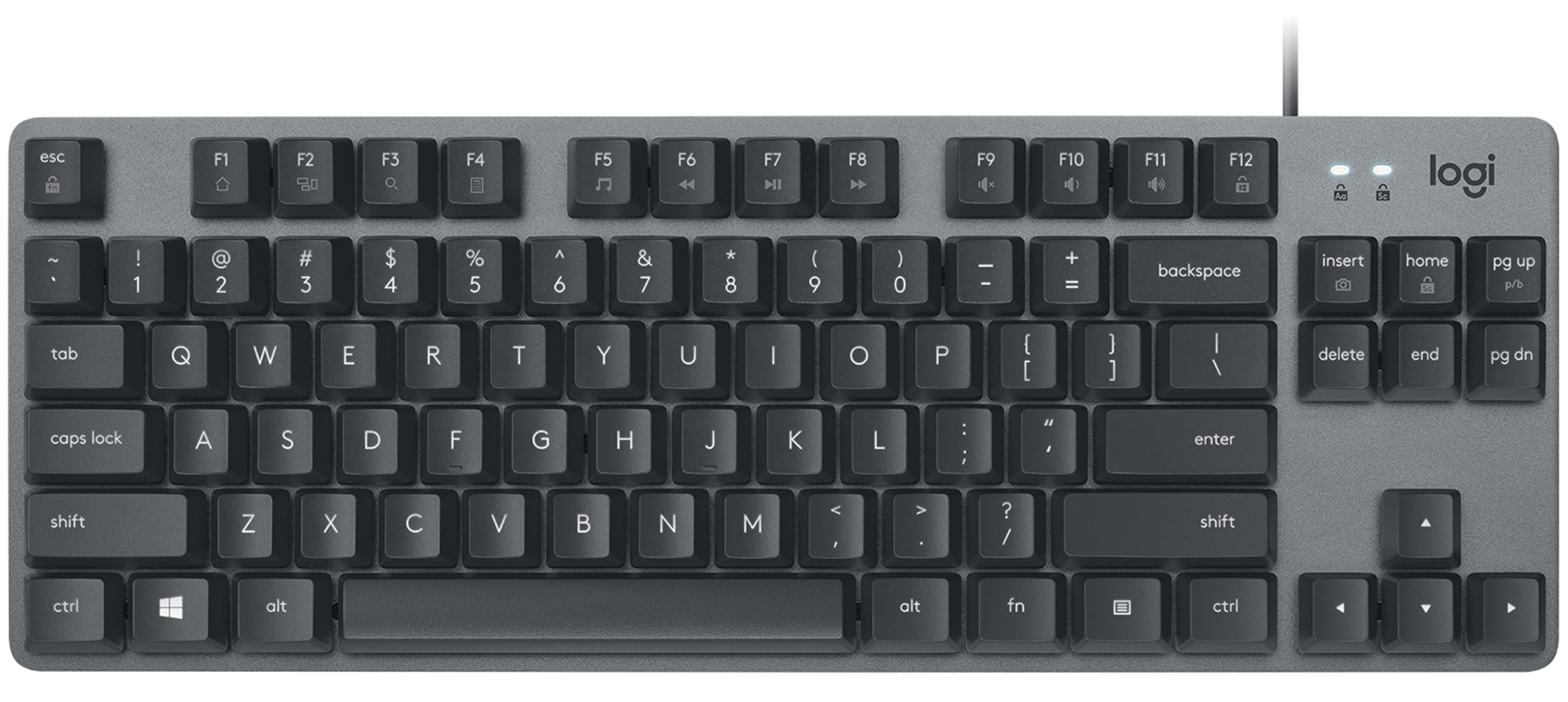 LOGITECH Tastatur K835 TKL Mechanical Red