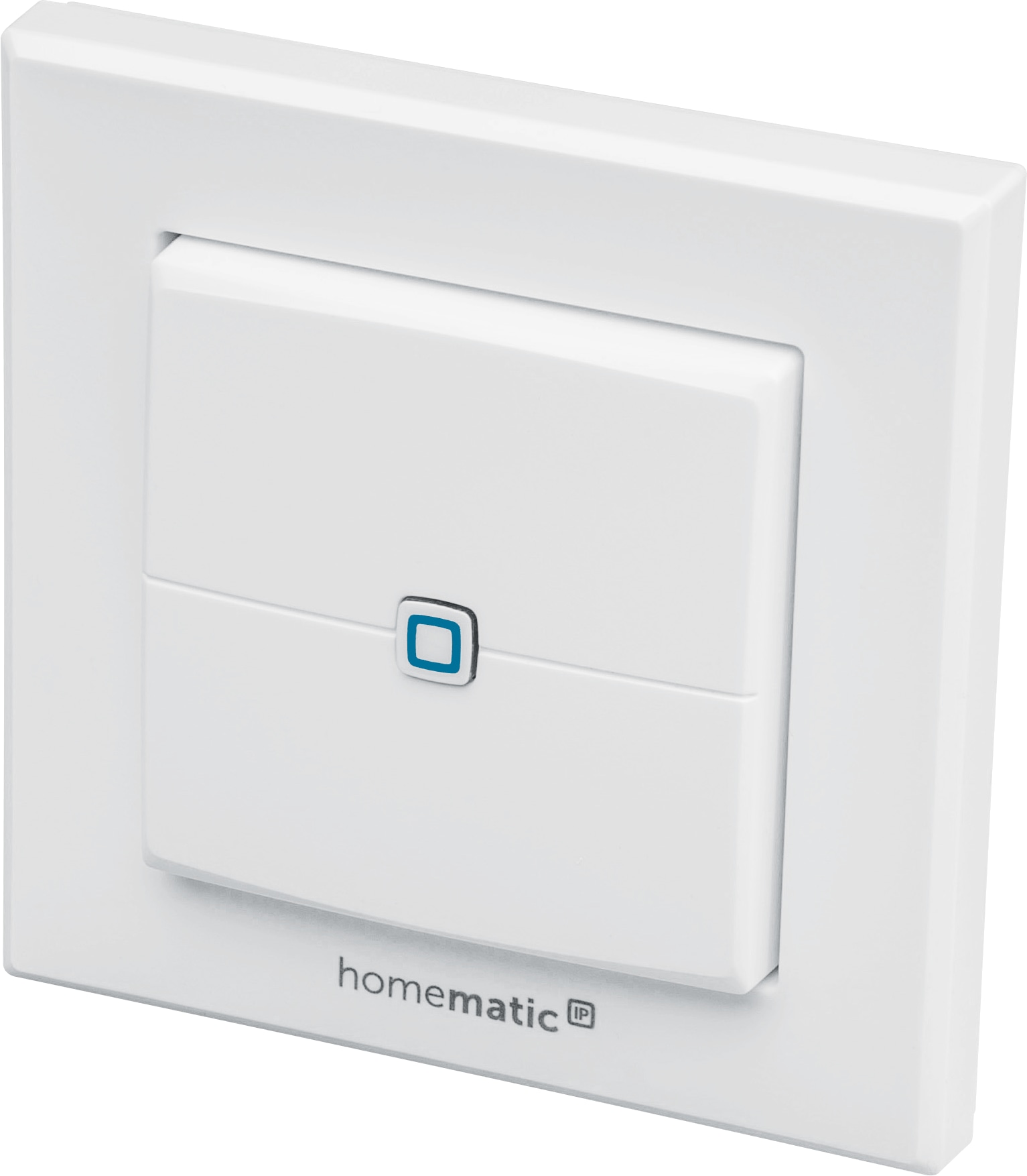 HOMEMATIC IP Smart Home 140665 Wandtaster, 2-fach