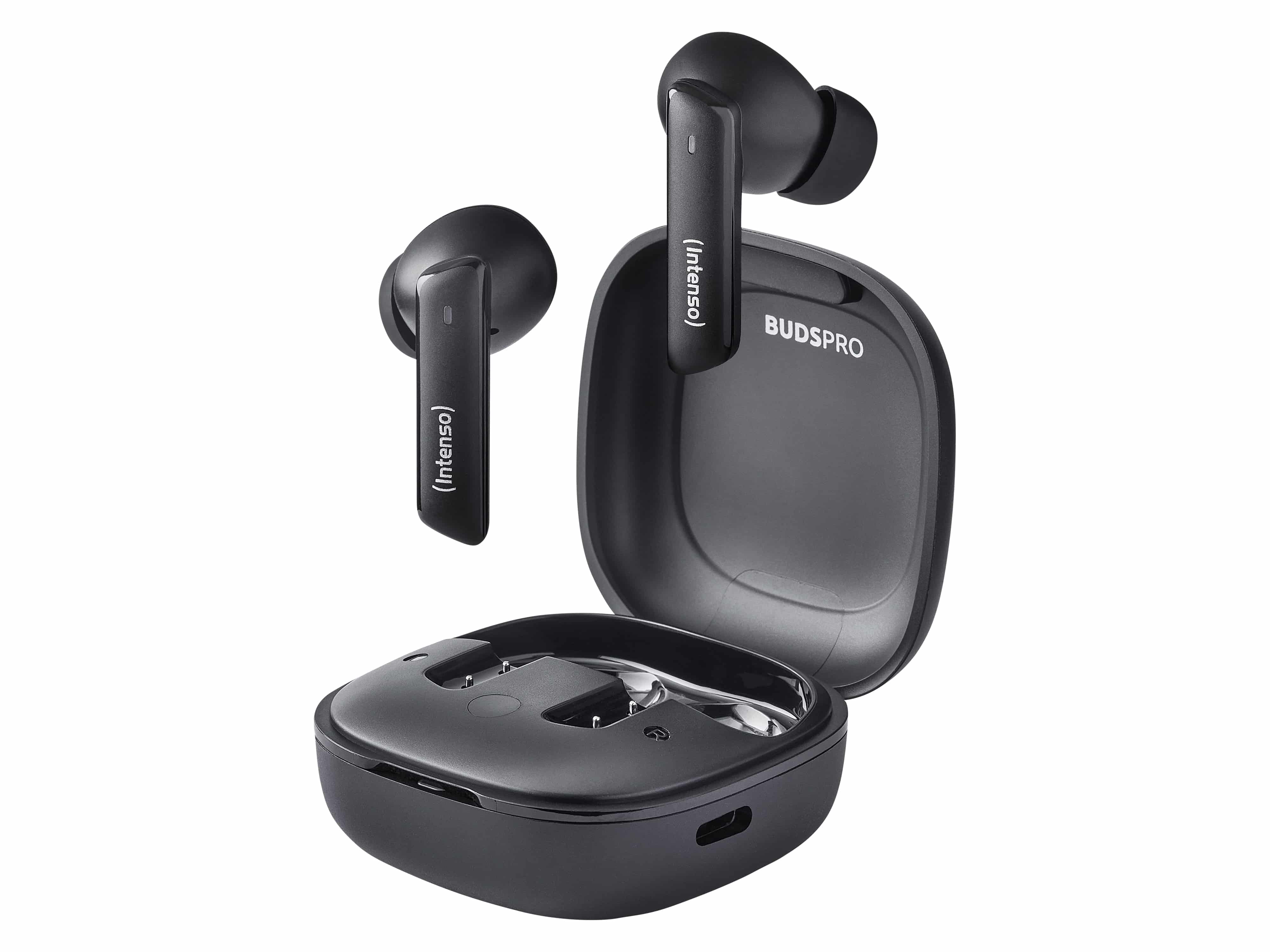 INTENSO In-Ear Kopfhörer Buds Pro T500, schwarz INTENSO In-Ear Kopfhörer Buds Pro T500, schwarz