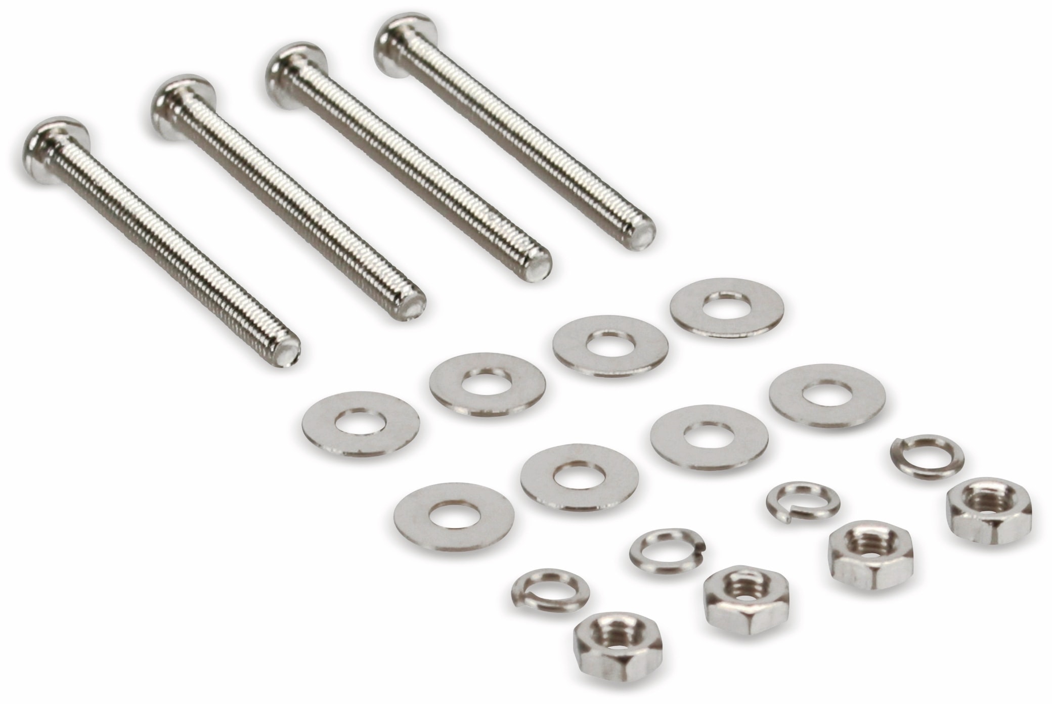 INLINE Lüfterschrauben Set für 25mm Lüfter INLINE Lüfterschrauben Set für 25mm Lüfter