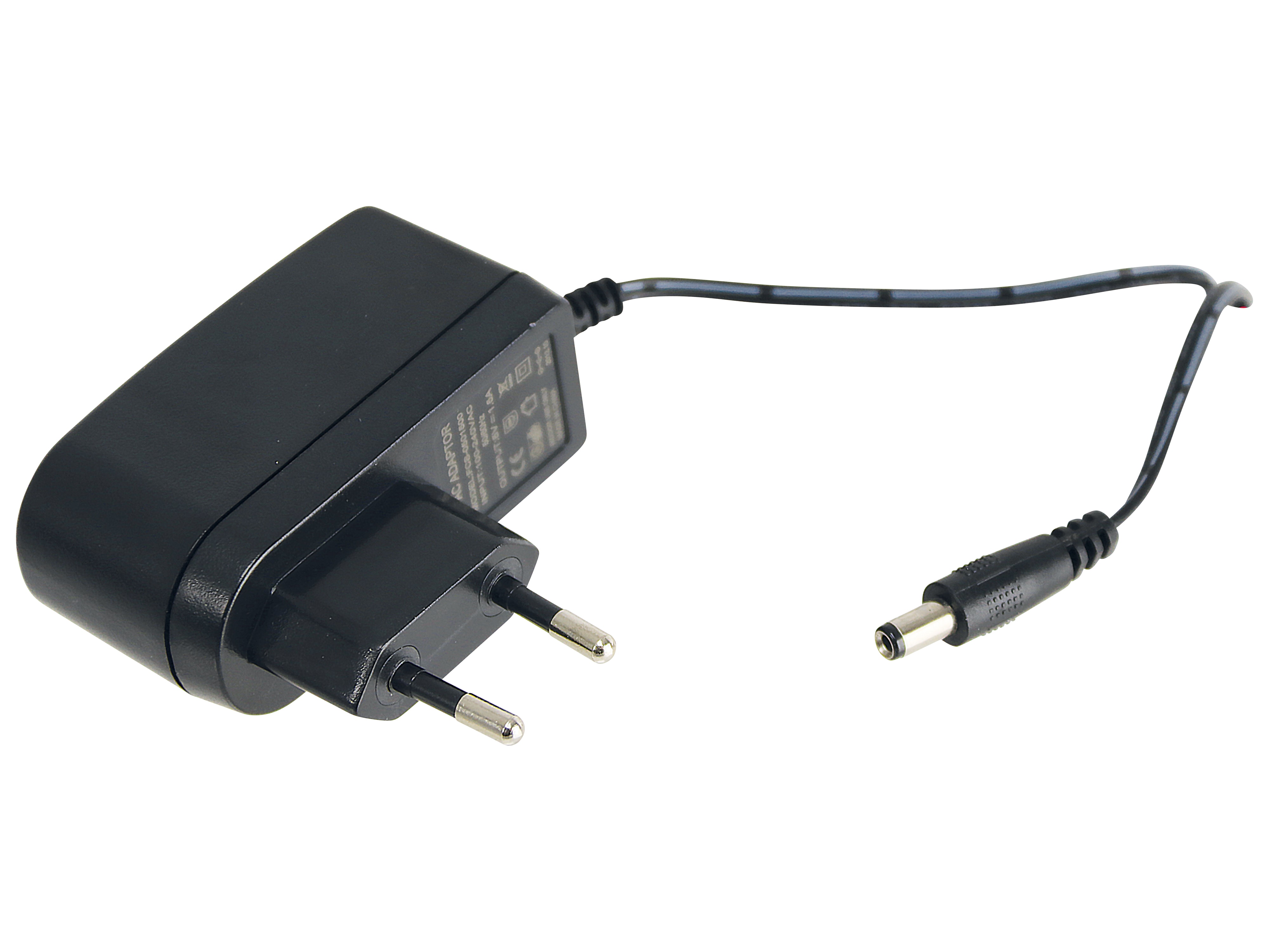 Stecker-Schaltnetzteil FCS-0501500, 5 V-/1,5 A Stecker-Schaltnetzteil FCS-0501500, 5 V-/1,5 A