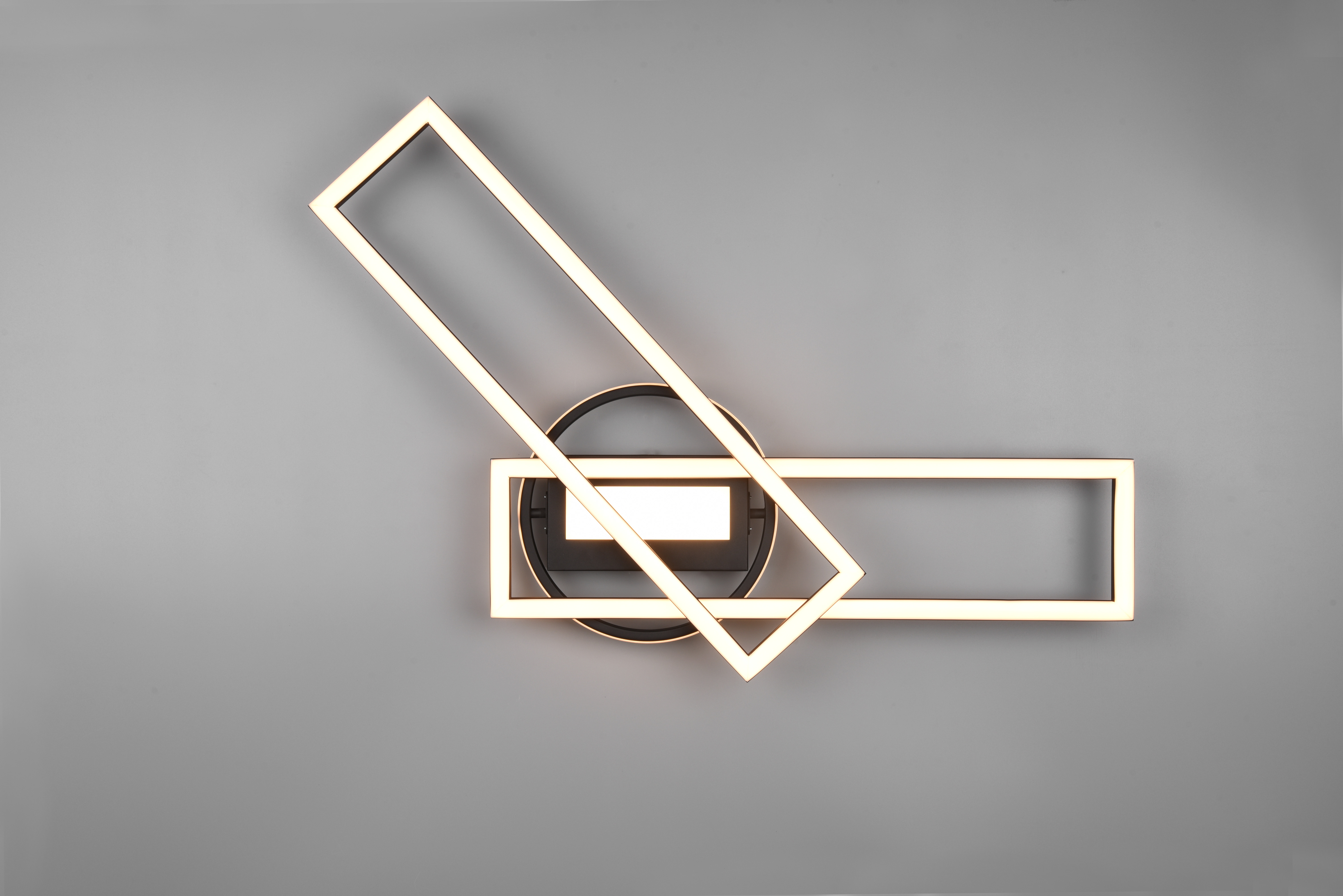 REALITY LED-Deckenleuchte Twister R67183132 schwarz, 30 W, 4500 lm, CCT REALITY LED-Deckenleuchte Twister R67183132 schwarz, 30 W, 4500 lm, CCT