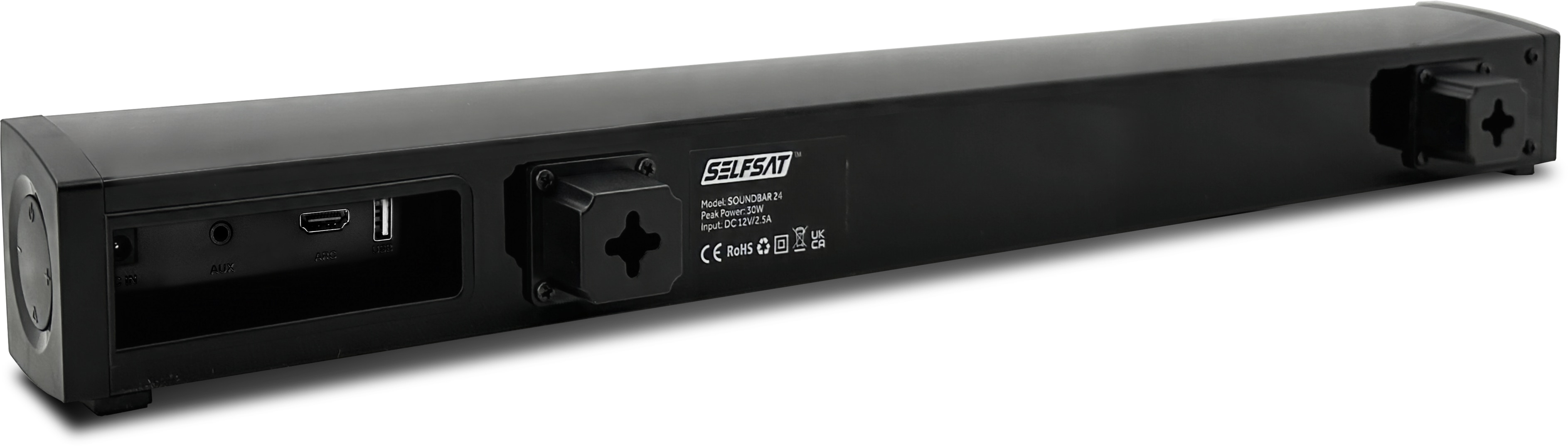 SELFSAT Soundbar 24, 12/230 V, 30 W, schwarz SELFSAT Soundbar 24, 12/230 V, 30 W, schwarz