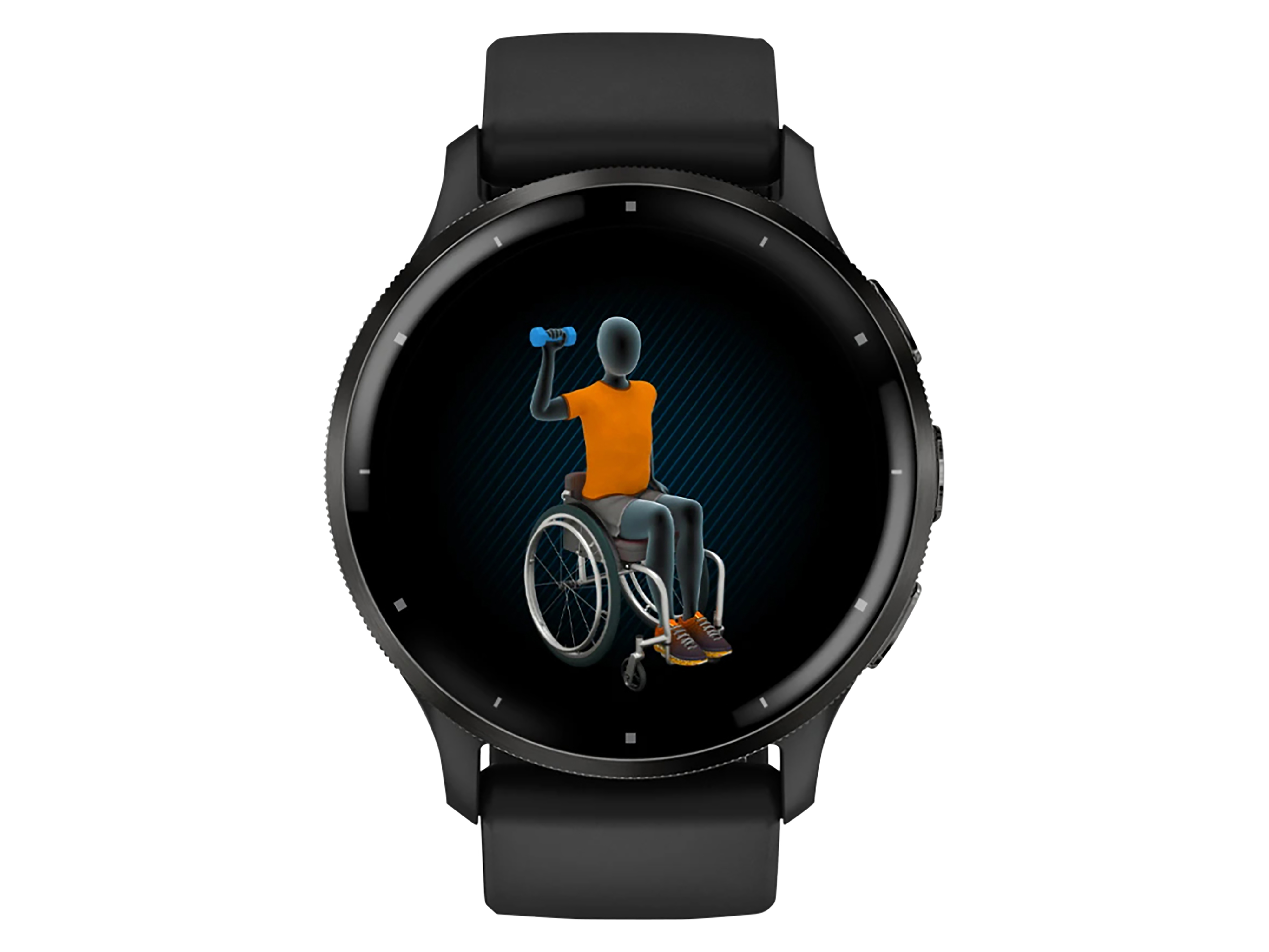 GARMIN Smartwatch Venu 3 schwarz/schiefergrau Silikon GARMIN Smartwatch Venu 3 schwarz/schiefergrau Silikon