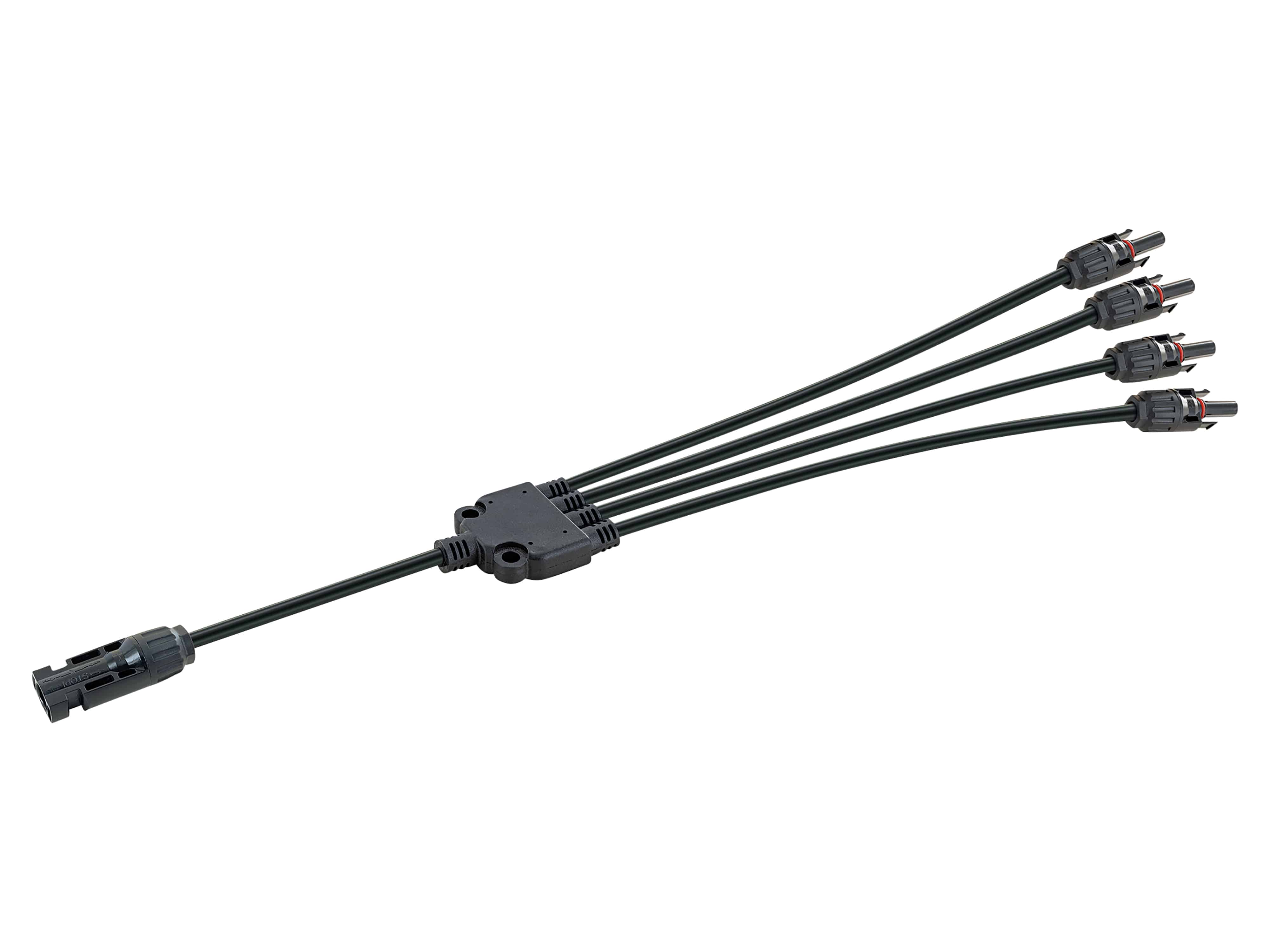 SCHWAIGER Solar Verteiler/Kabeladapter 4in1, SOMC4214, 35 cm
