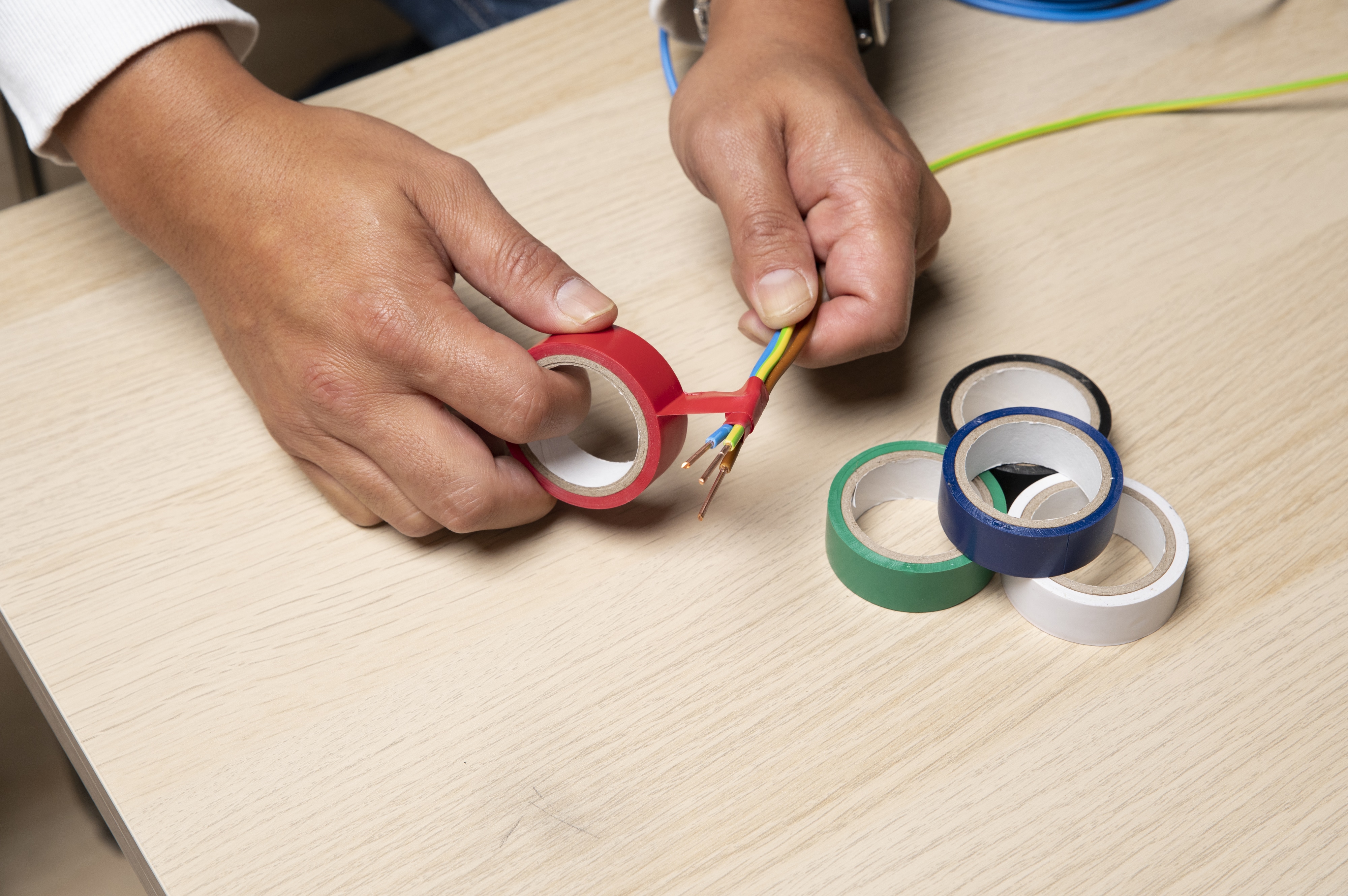 Isolierband, BLACK + DECKER, 18mm, 5m, 8 Rollen