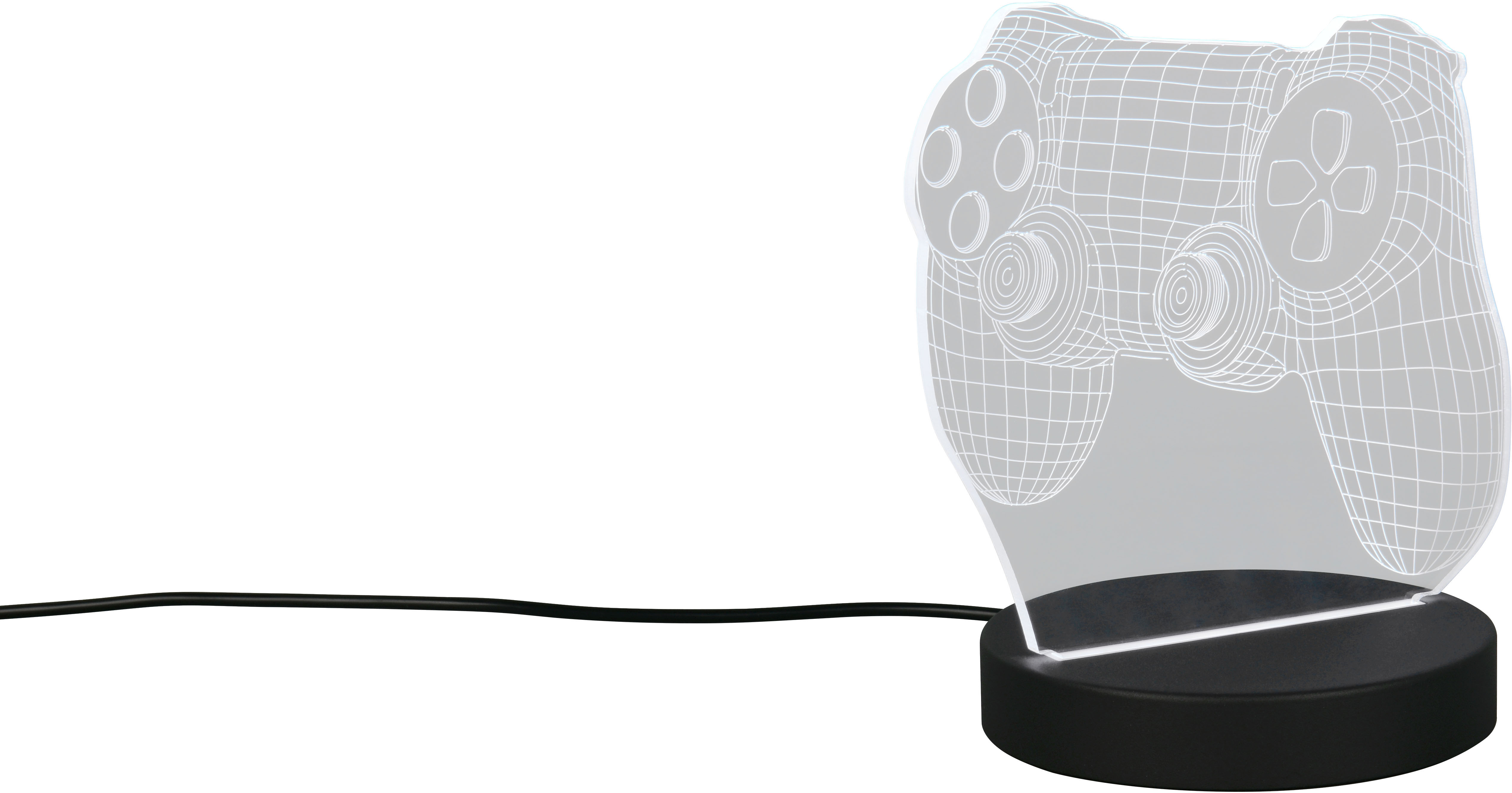 REALITY LED-Tischleuchte Joy, R53881102, 3,2W, 250lm, 3000K, schwarz