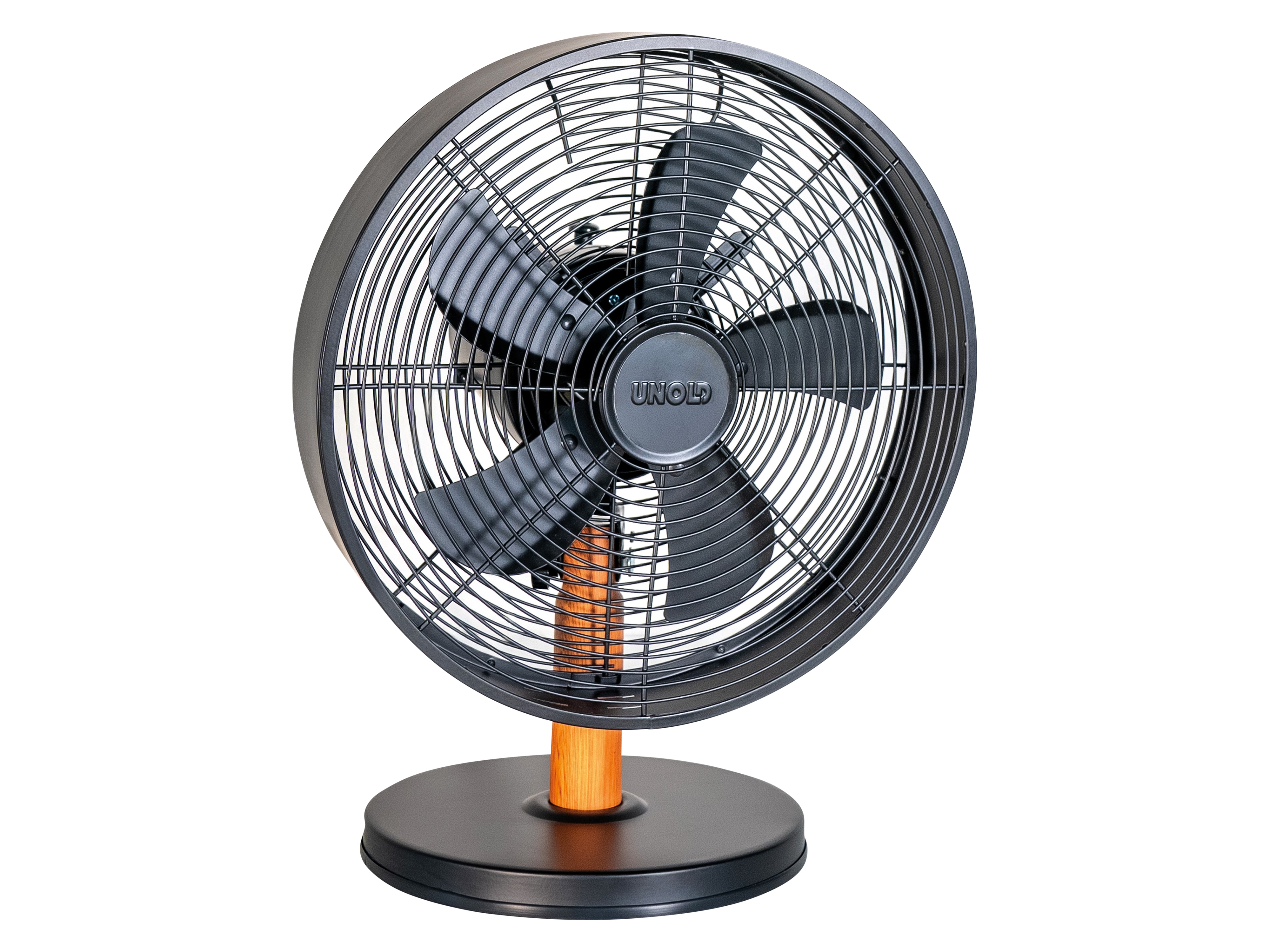 UNOLD Tischventilator 86715, Black Steel, 35 W