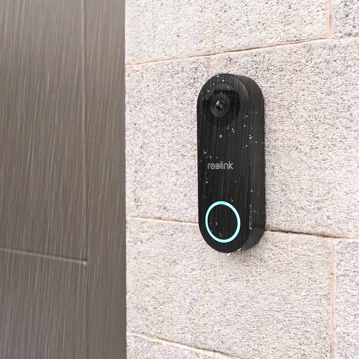 REOLINK Türklingel mit Kamera D340W, außen, schwarz