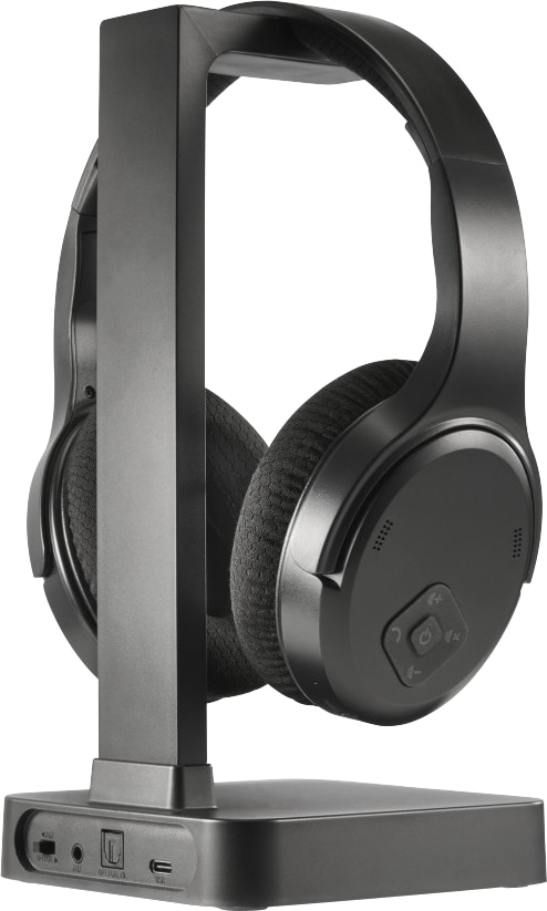 HAMA Over-Ear TV-Kopfhörer, Bluetooth, schwarz HAMA Over-Ear TV-Kopfhörer, Bluetooth, schwarz
