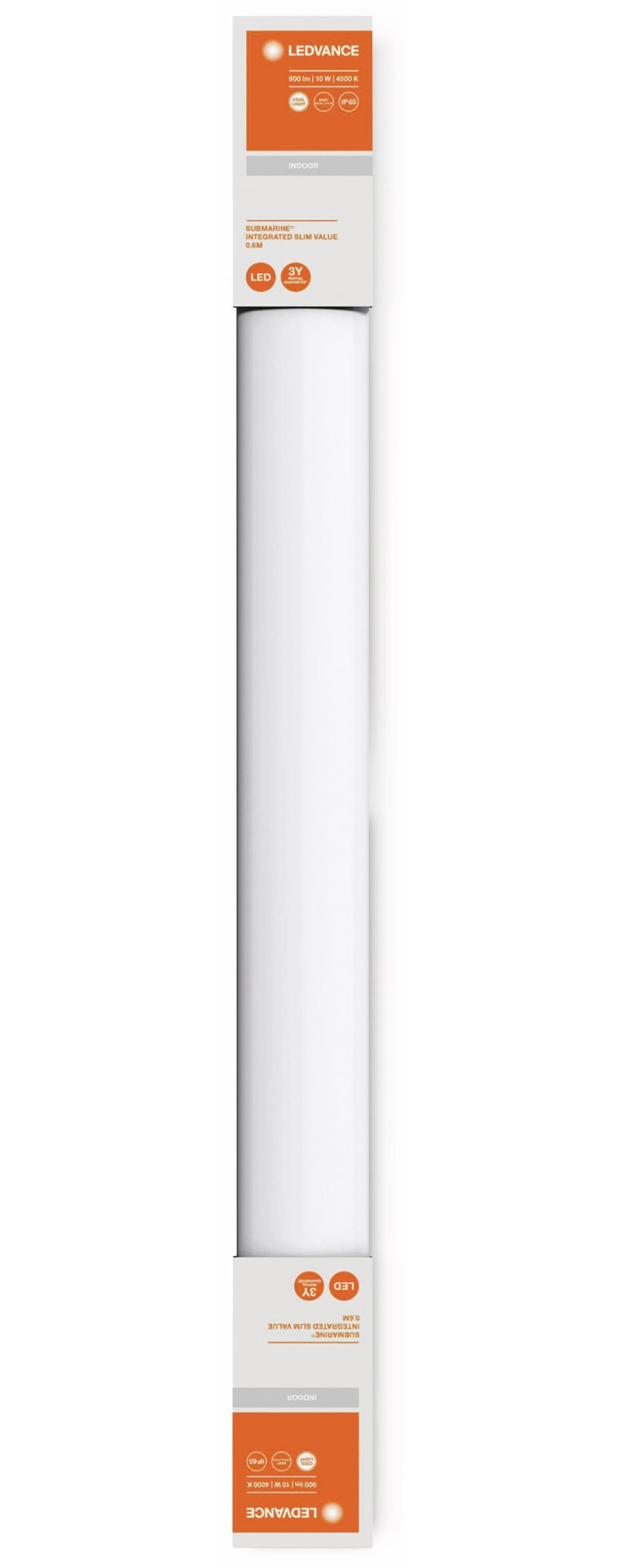 LEDVANCE Feuchtraumleuchte SubMARINE Slim Value, 0,6 m, 10 W