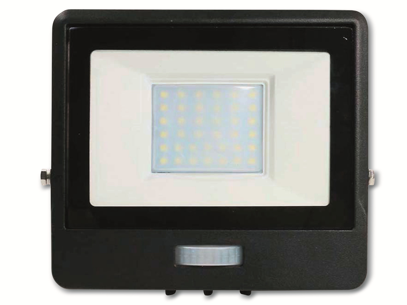 V-TAC LED-Fluter, Bewegungsmelder VT-138S-1 (20288) EEK: F, 30W, 2340 lm, 6500K, schwarz V-TAC LED-Fluter, Bewegungsmelder VT-138S-1 (20288) EEK: F, 30W, 2340 lm, 6500K, schwarz