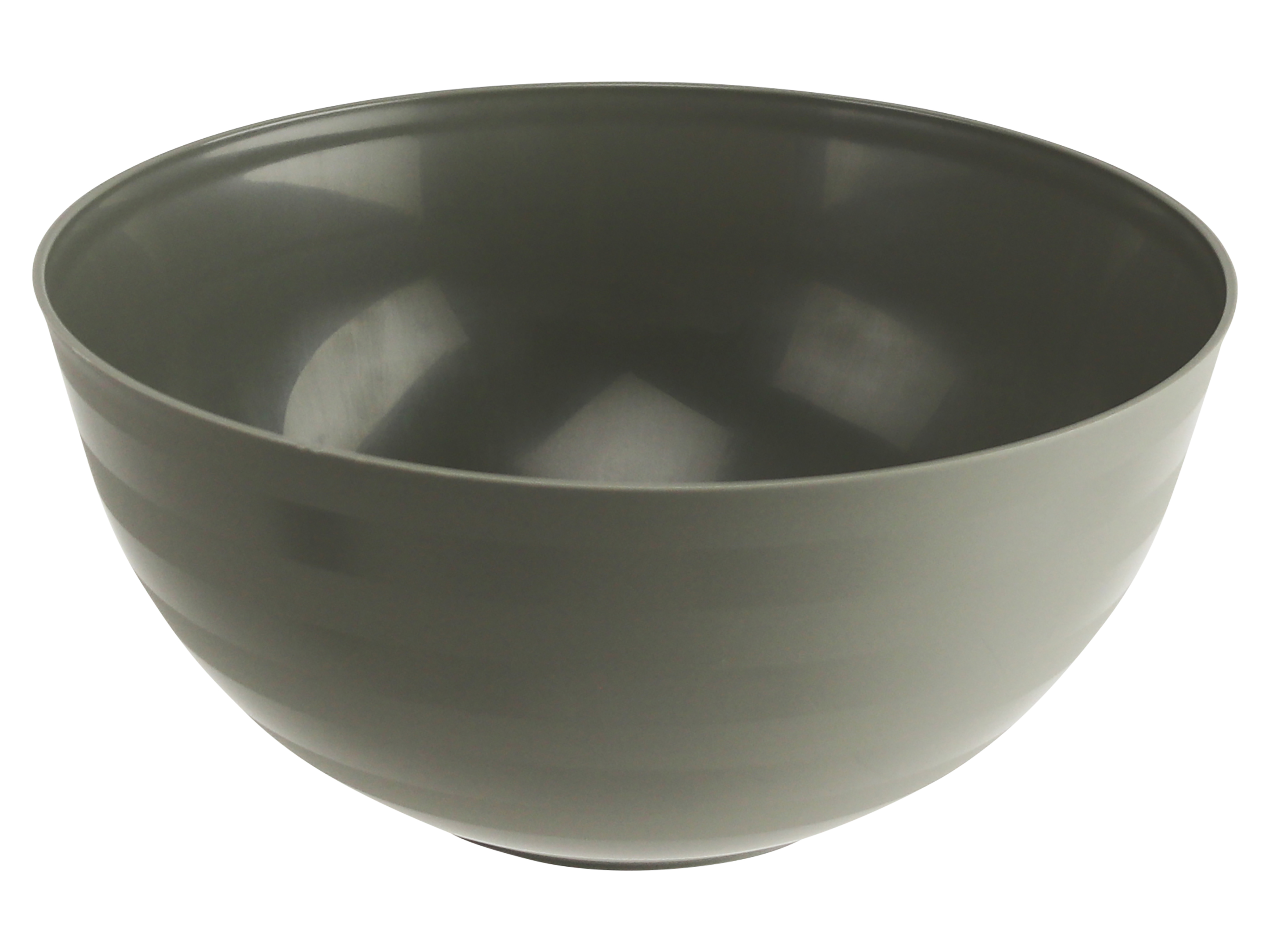 Camping-Schalen, 4-teilig, grau, Ø 140mm