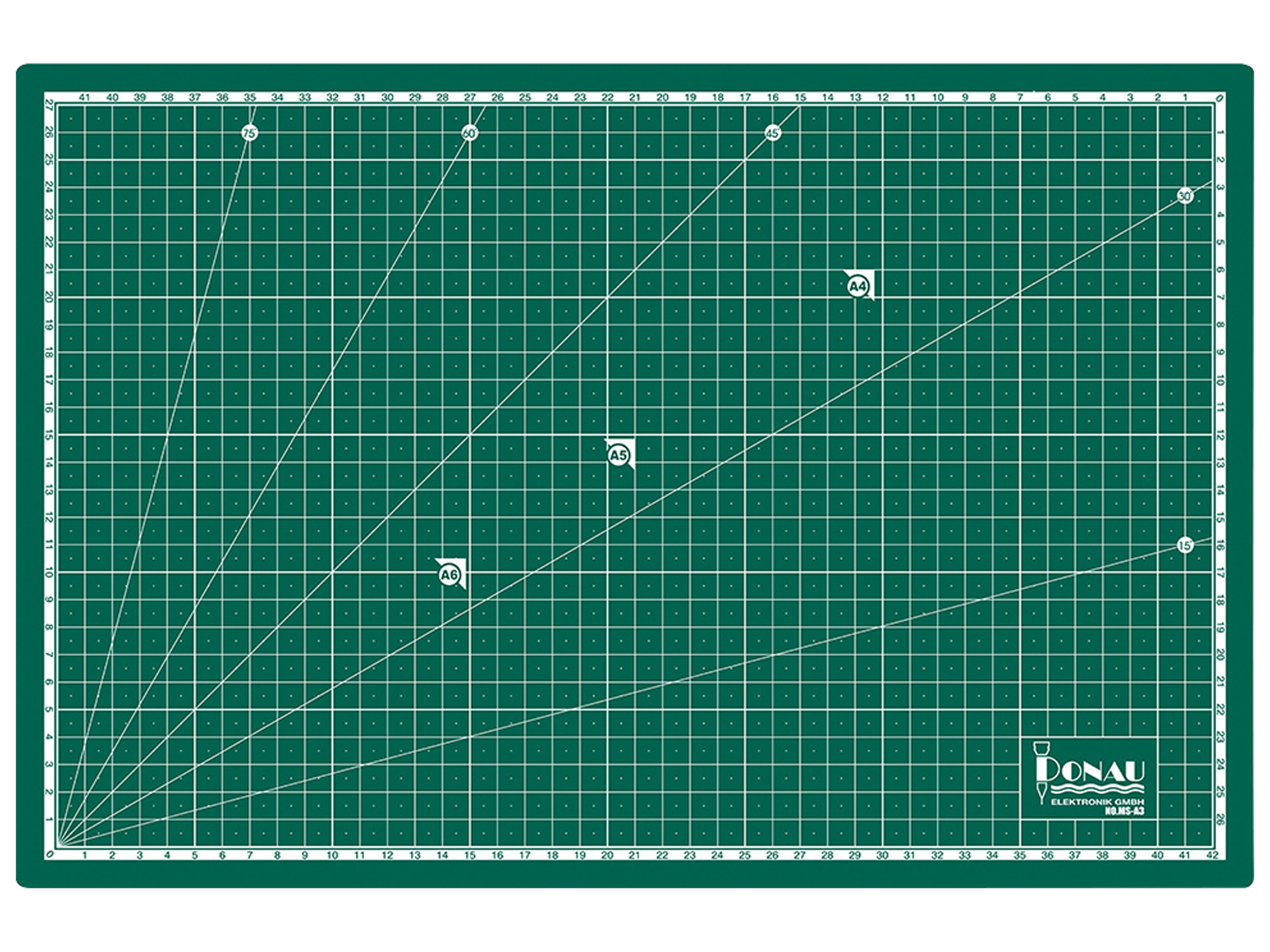 DONAU ELEKTRONIK Selbstheilende Schneidematte, A3 (450x300x3 mm), MS-A3 DONAU ELEKTRONIK Selbstheilende Schneidematte, A3 (450x300x3 mm), MS-A3