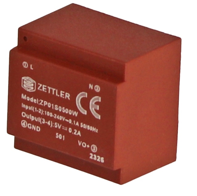 Printnetzteil Zettler ZP01S0500W, 5 V-/0,2 A Printnetzteil Zettler ZP01S0500W, 5 V-/0,2 A