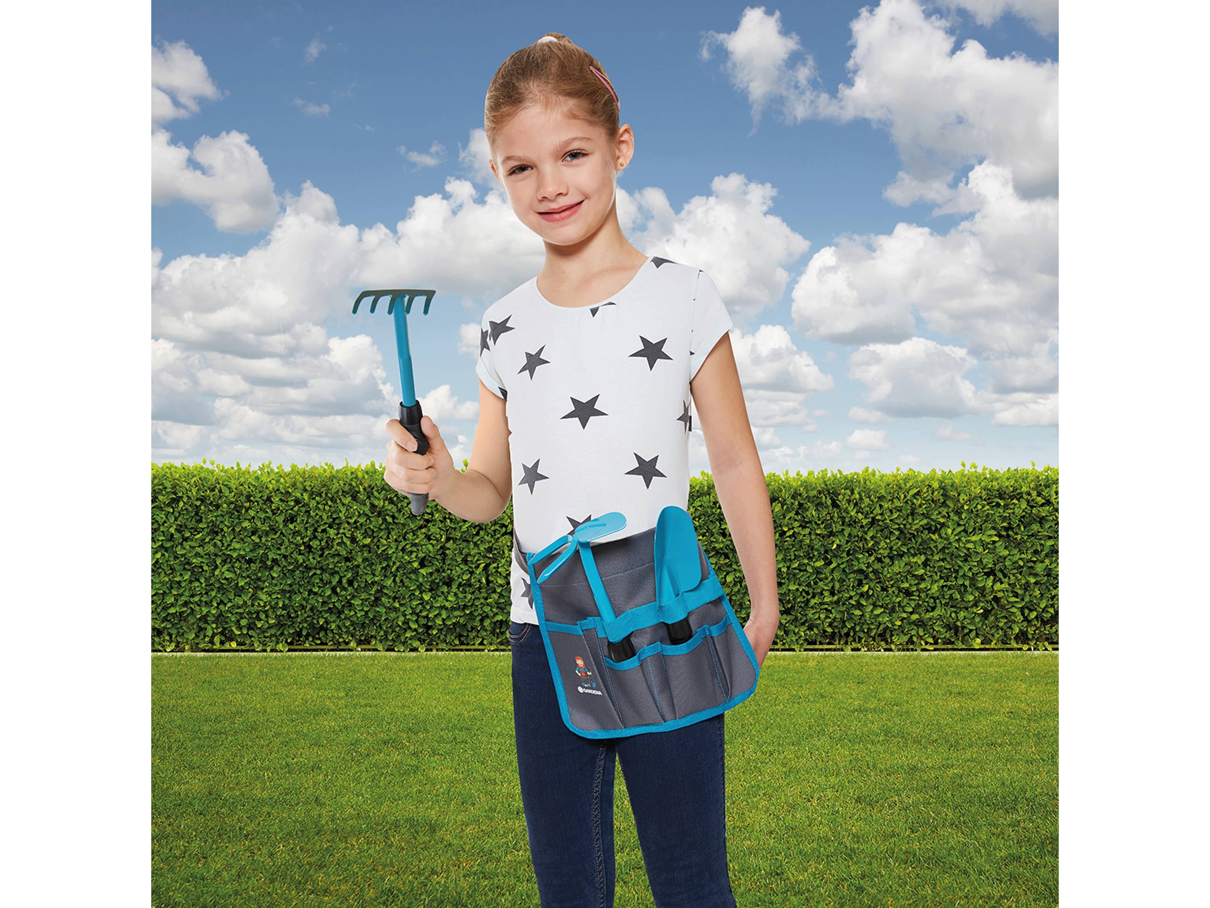 GARDENA FOR LITTLE GARDENERS Gürteltasche, 7-teilig, für Kinder GARDENA FOR LITTLE GARDENERS Gürteltasche, 7-teilig, für Kinder