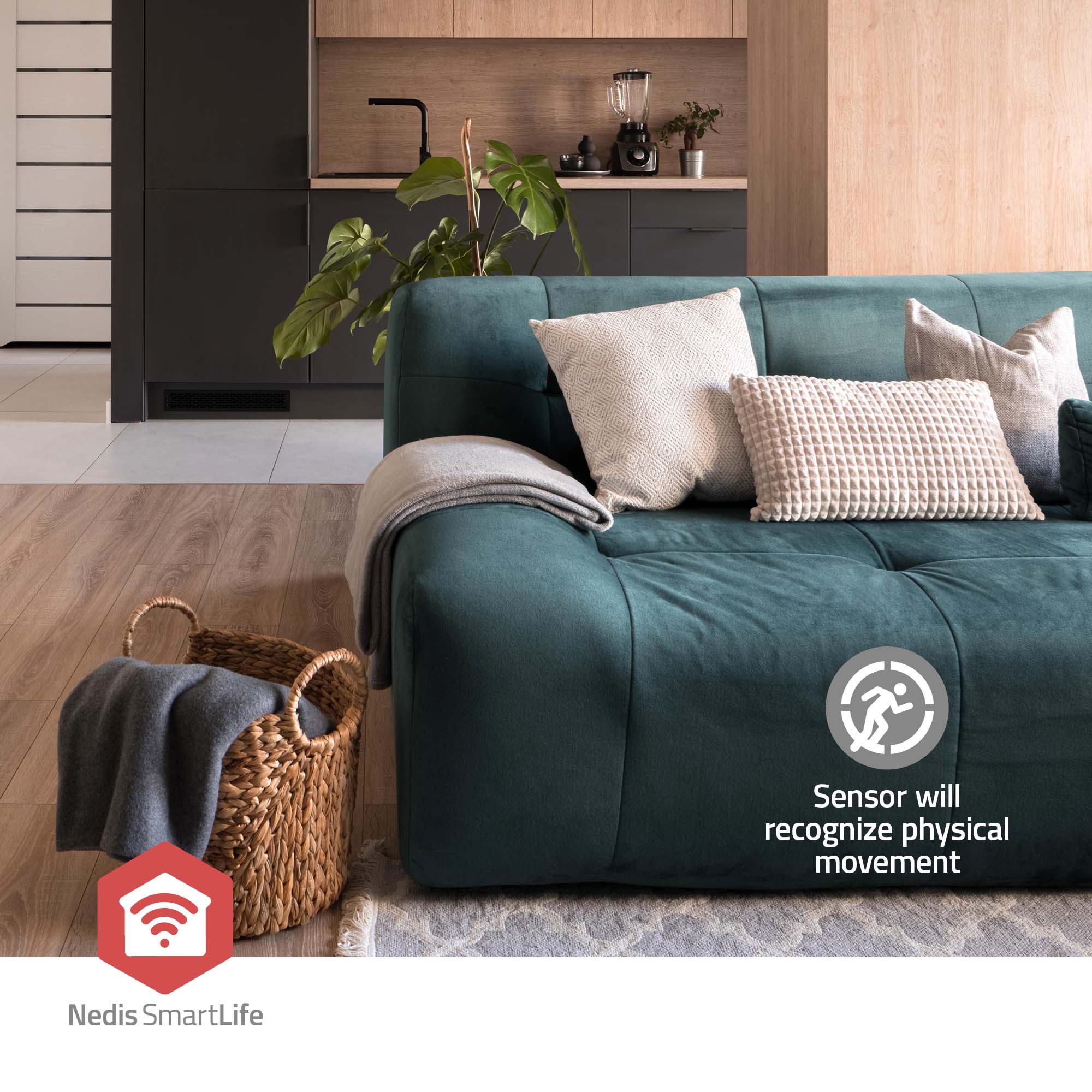 NEDIS Bewegungssensor SmartLife, weiß