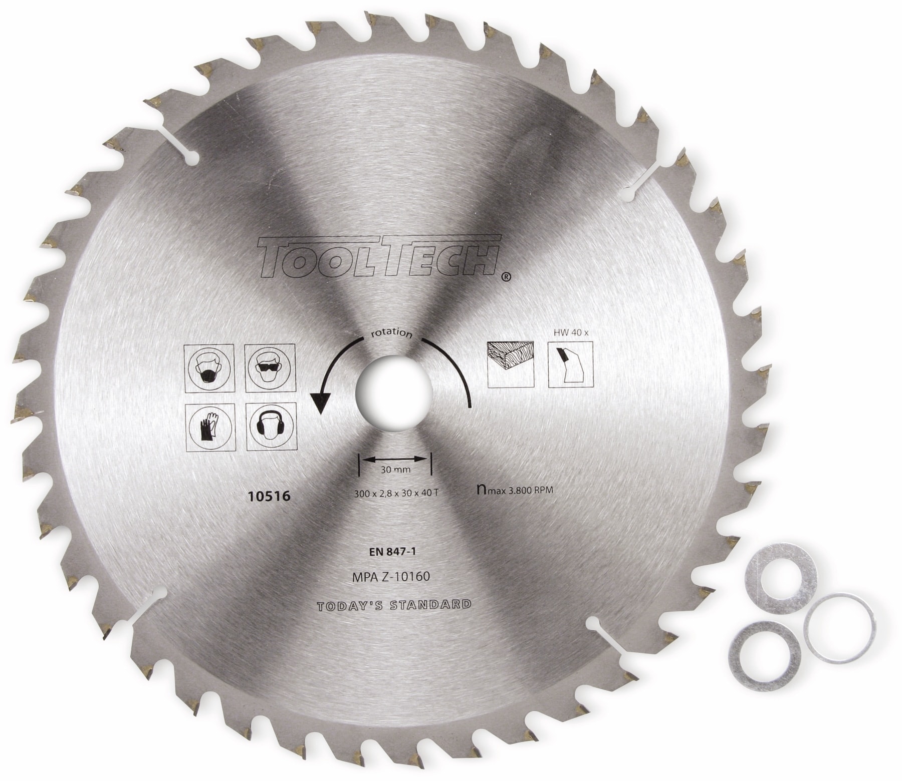 MASTERPROOF Hartmetall-Kreissägeblatt, 160 mm