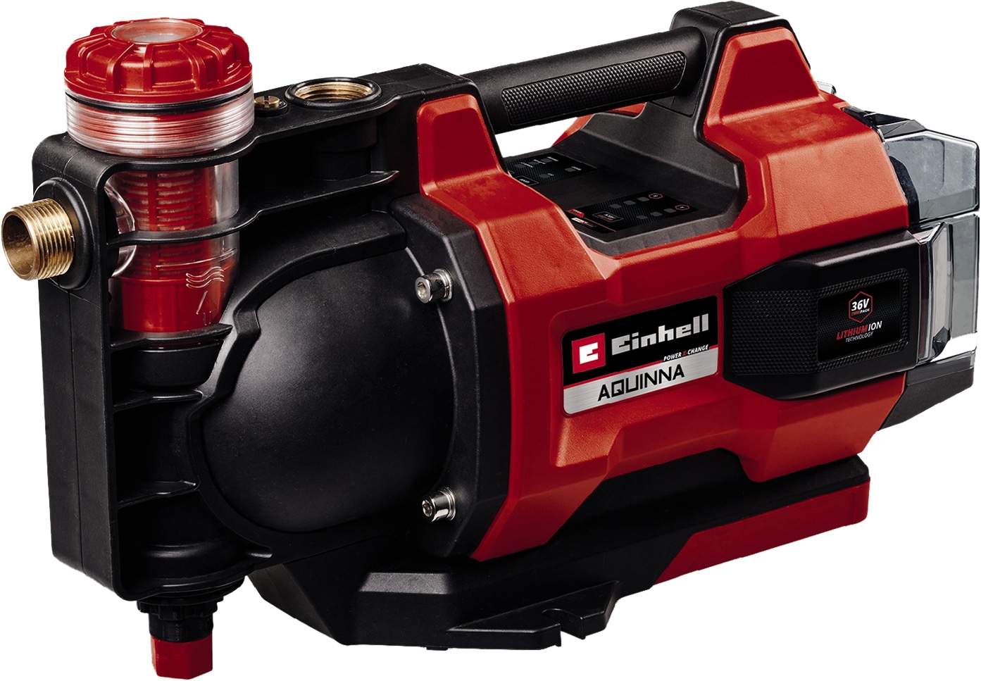 EINHELL Akku-Gartenpumpe Aquinna 36/38 F LED Automatic, Solo