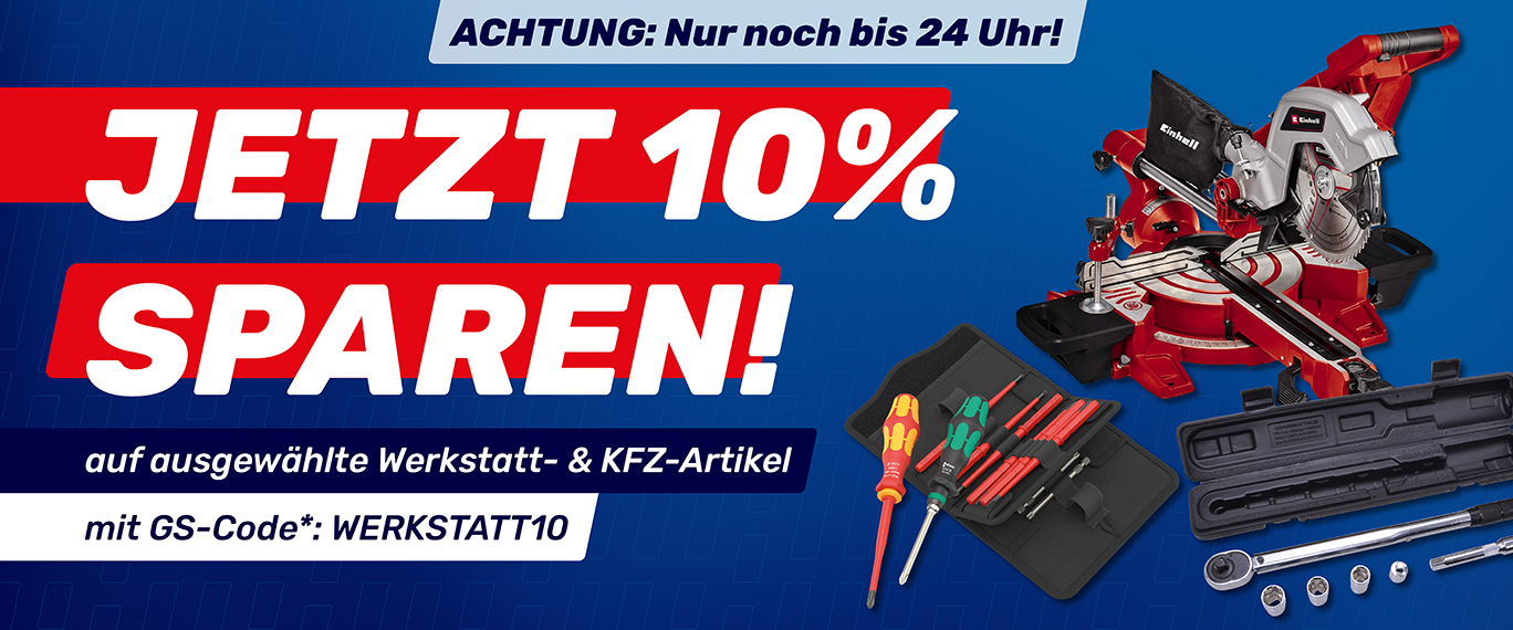 Jetzt 10% sparen!
