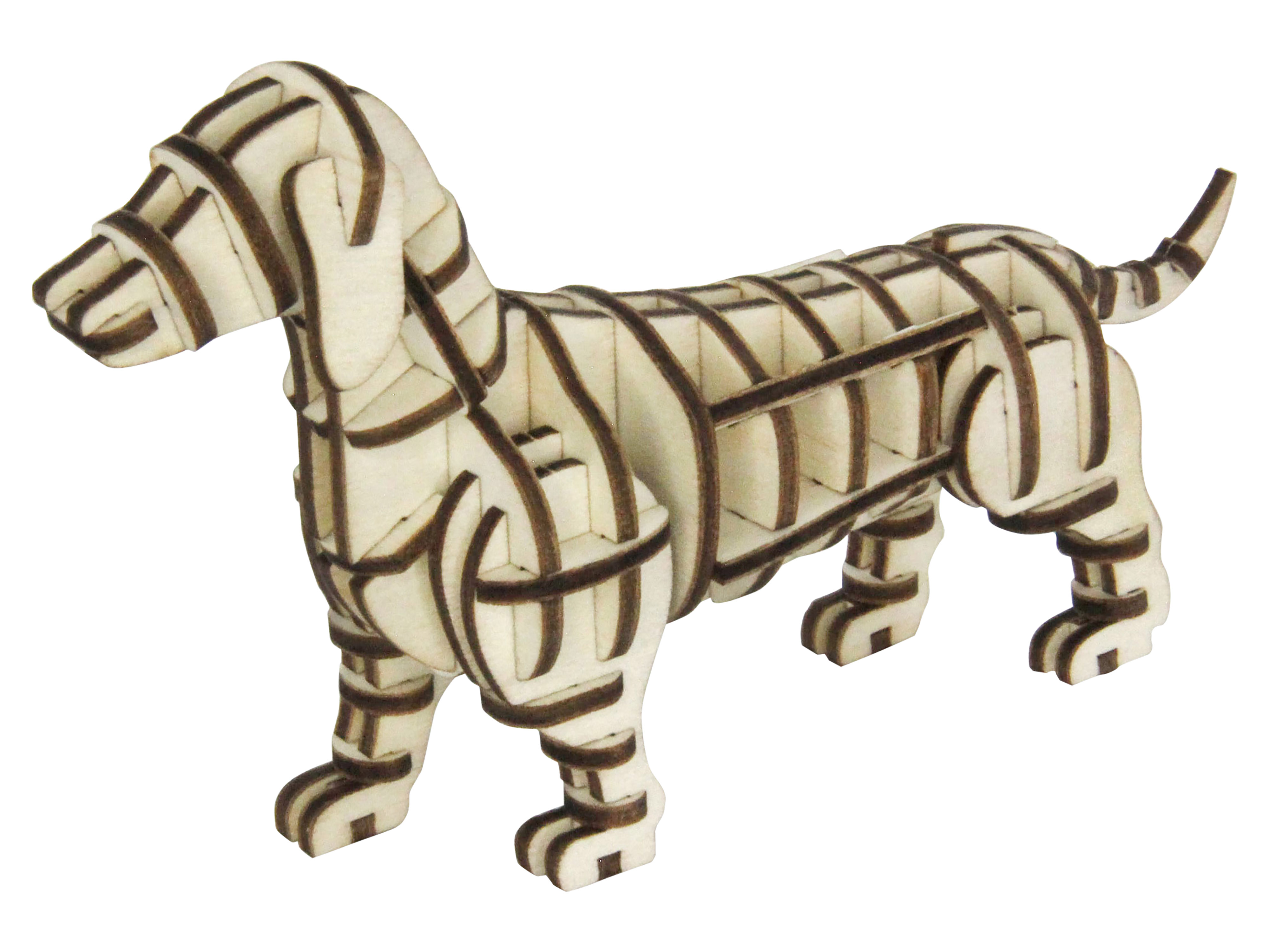 SOL-EXPERT 3D Holz Puzzle Hund