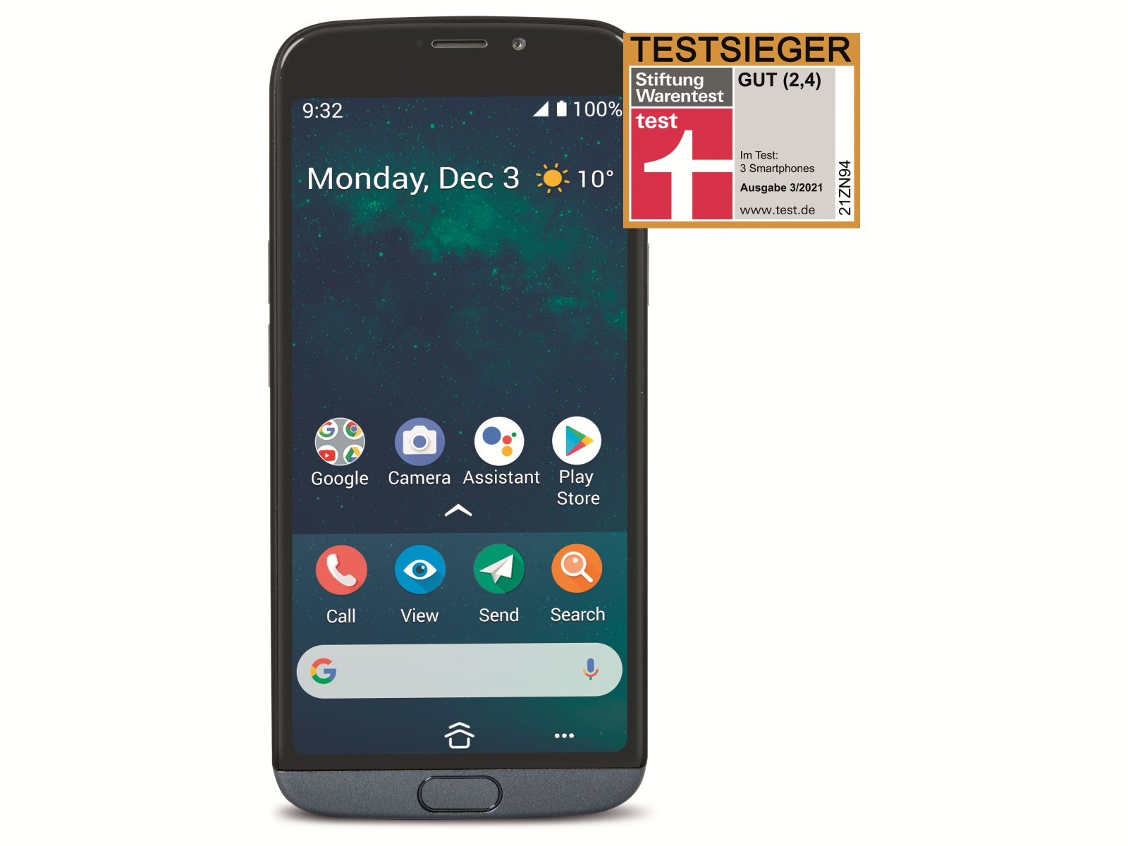 Doro Smartphone 8050, grau