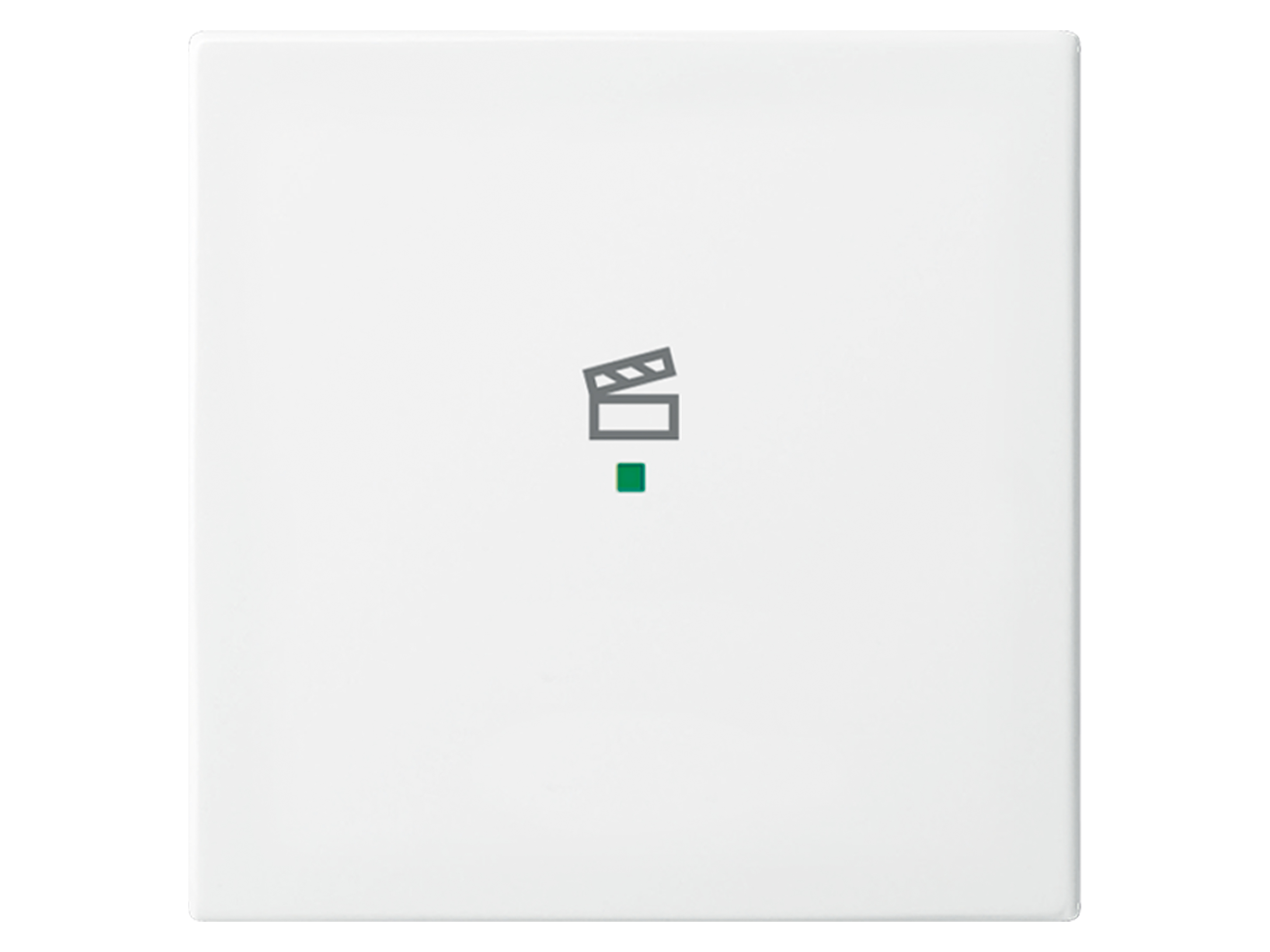 BUSCH-JAEGER Wippe 6233-10-914, Symbol Szene, free@home, alpinweiß