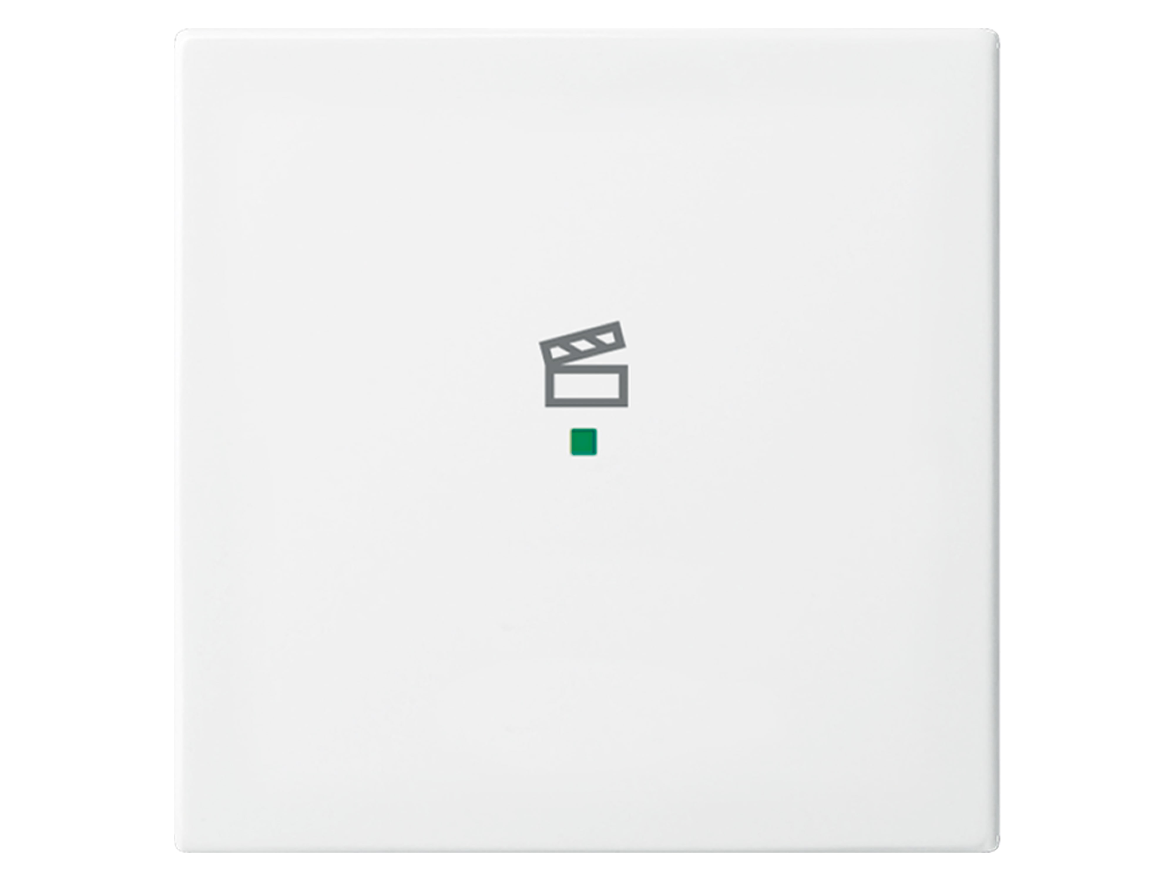 BUSCH-JAEGER Wippe 6233-10-914, Symbol Szene, free@home, alpinweiß