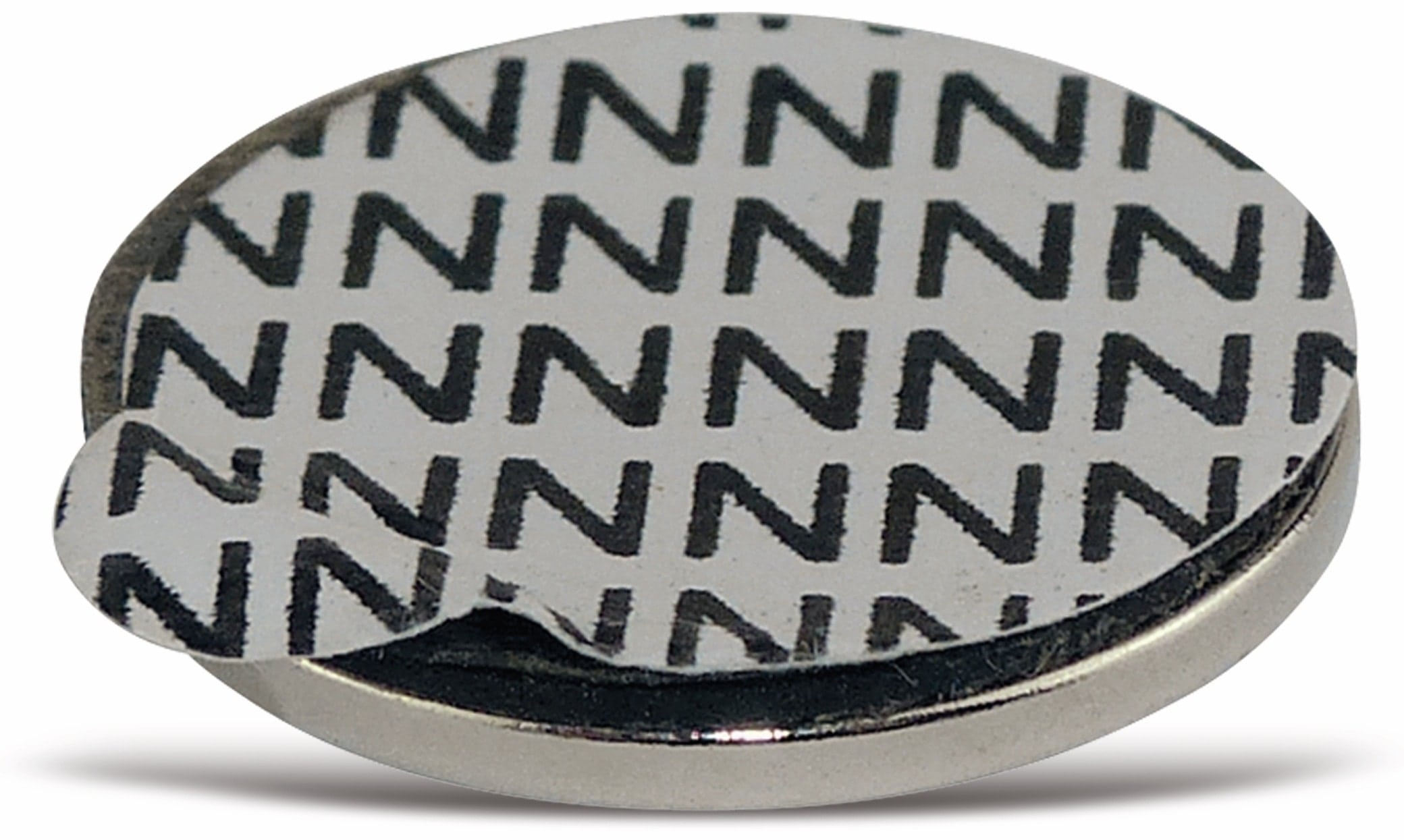 Neodymiummagnet, selbstklebend 19x1,5 mm, 5 Stück Neodymiummagnet, selbstklebend 19x1,5 mm, 5 Stück