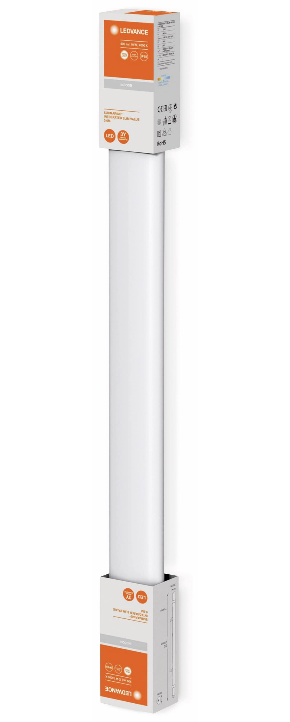 LEDVANCE Feuchtraumleuchte SubMARINE Slim Value, 0,6 m, 10 W LEDVANCE Feuchtraumleuchte SubMARINE Slim Value, 0,6 m, 10 W