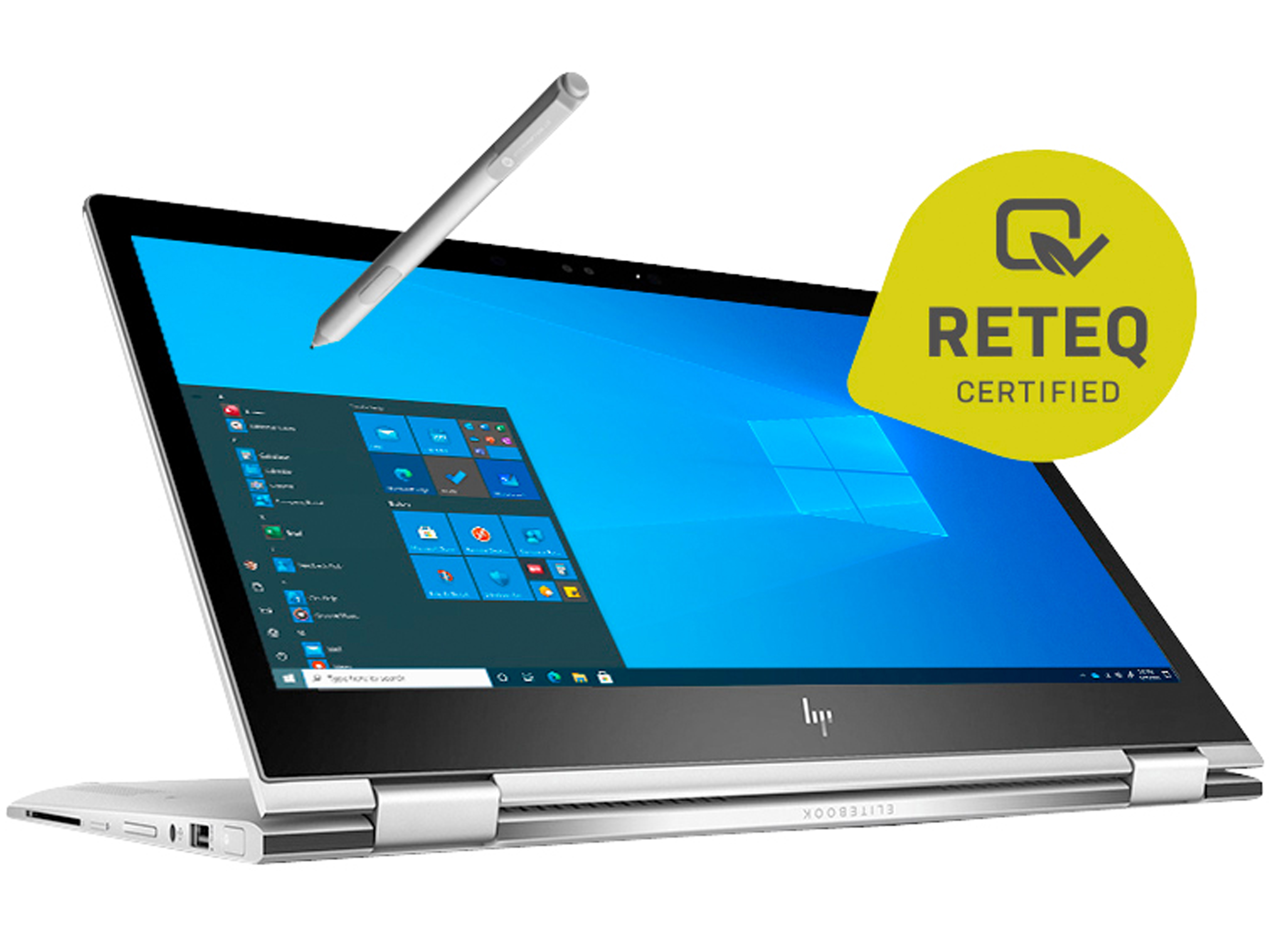 HP Notebook Elitebook X360 1030 G2, 33,78 cm (13,3") i5, 8GB, 256GB; Win10Pro, refurbished