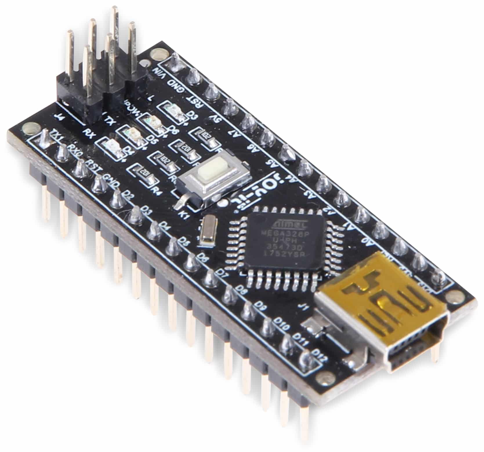 JOY-IT Arduino™ kompatibles Nano V3 Board mit ATmega328P-AU