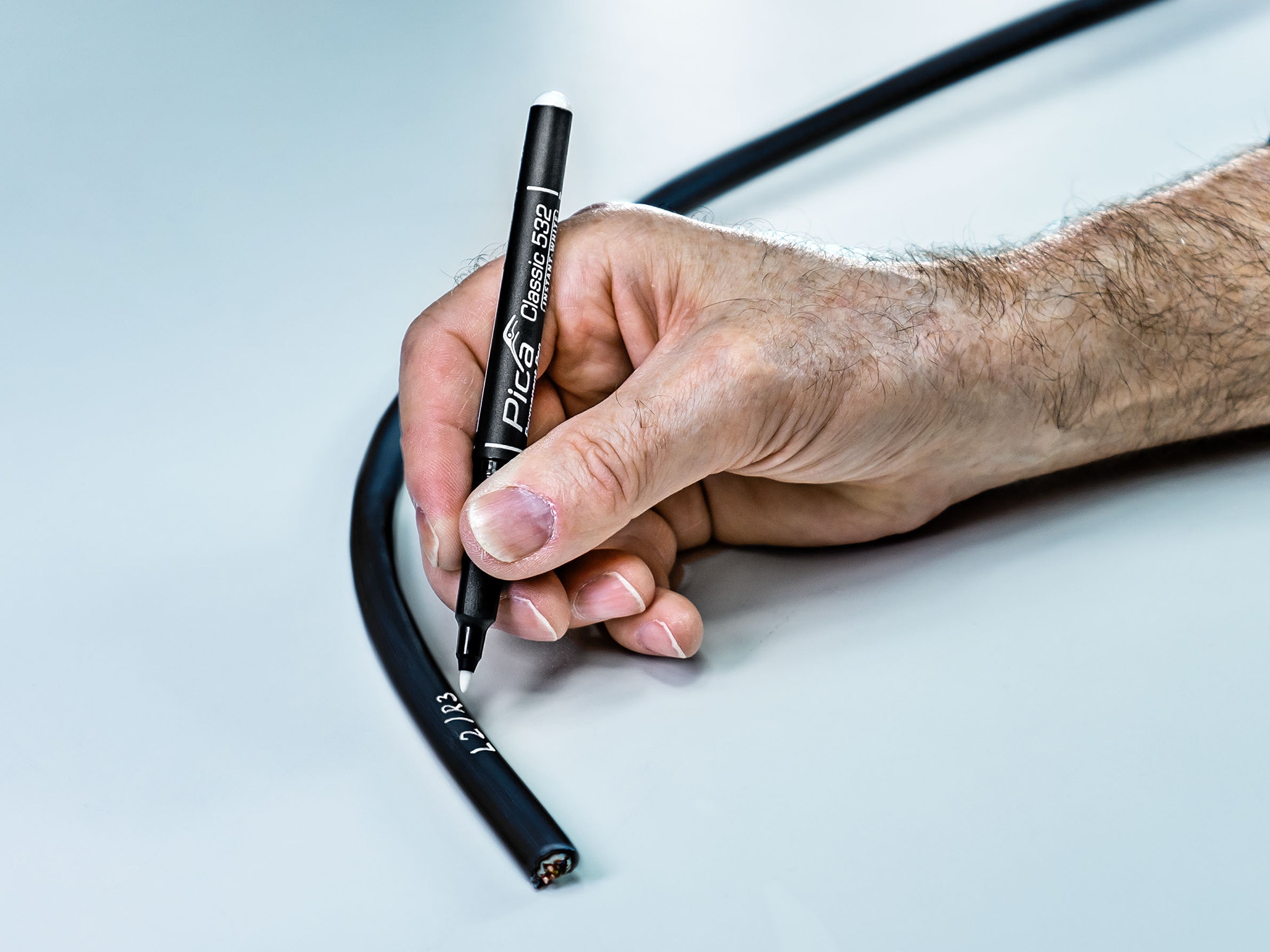 PICA MASTER-BELT, Gürteltasche mit Tieflochmarker & Permanentmarker