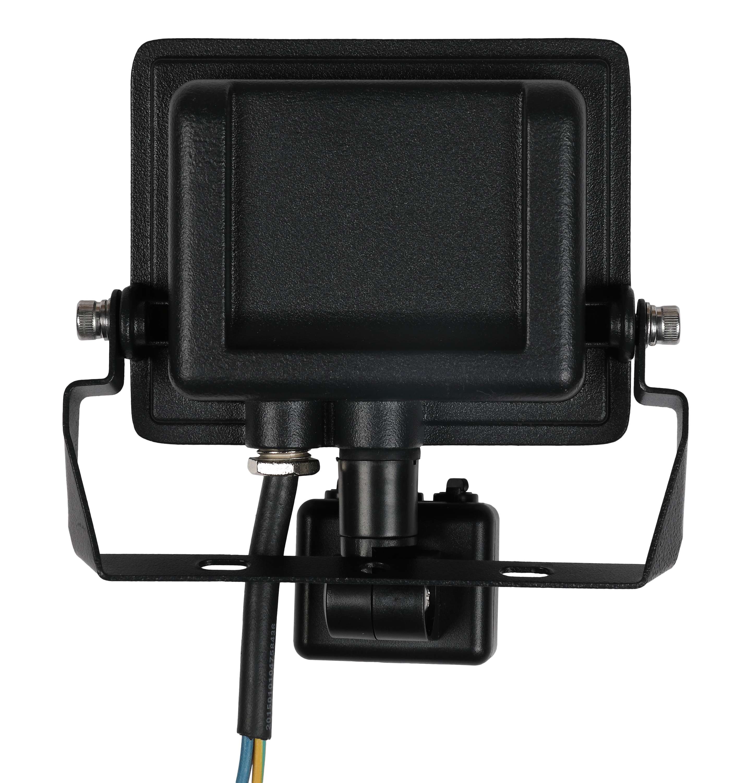 BLULAXA LED-Fluter mit Bewegungsmelder, EEK: F, 10W, 800lm, 4000K, schwarz