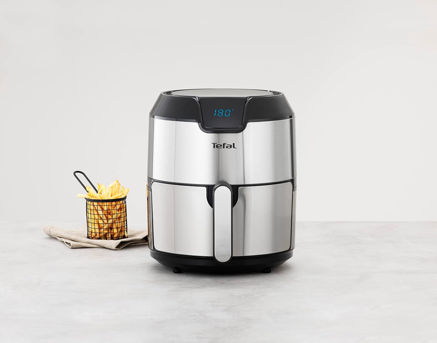 TEFAL Heißluftfritteuse Easy Fry Deluxe XL, 4,2 L, 8 Programme, EY401D, 1500W TEFAL Heißluftfritteuse Easy Fry Deluxe XL, 4,2 L, 8 Programme, EY401D, 1500W