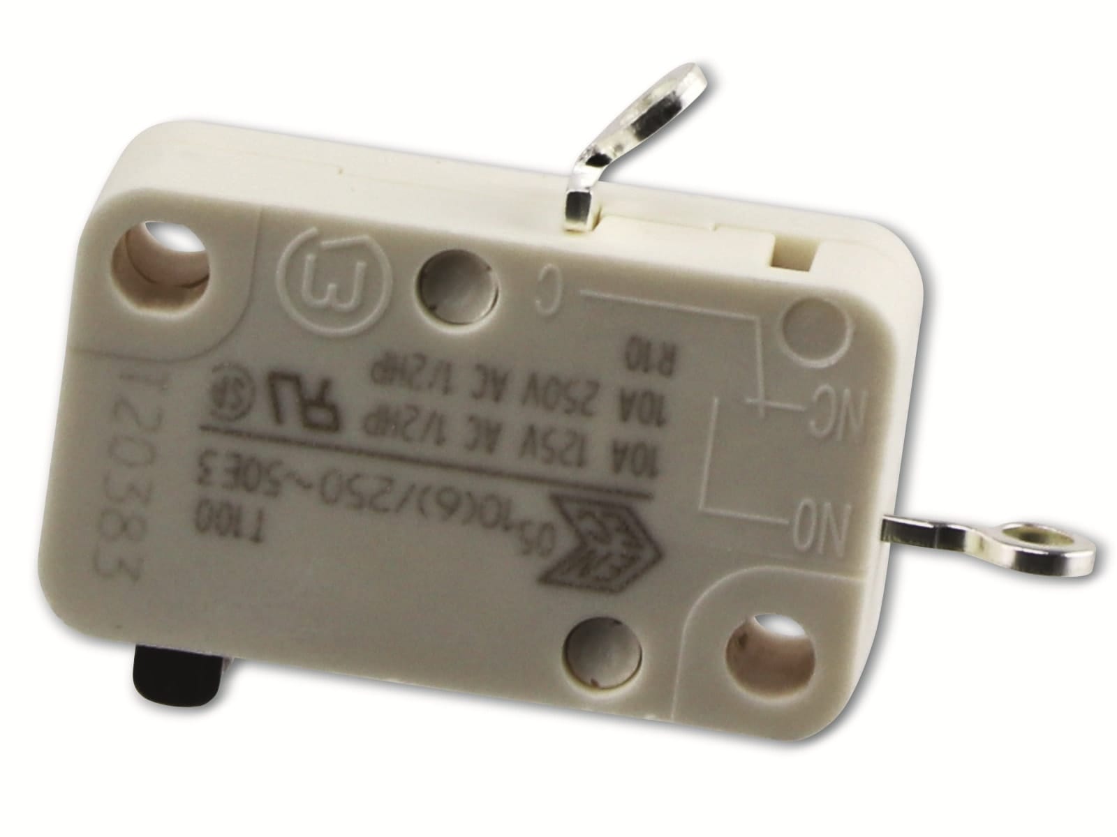 MARQUARDT Mikroschalter, 1005.0904, 250 V/AC, 10 A, 1 x Ein/(Aus)