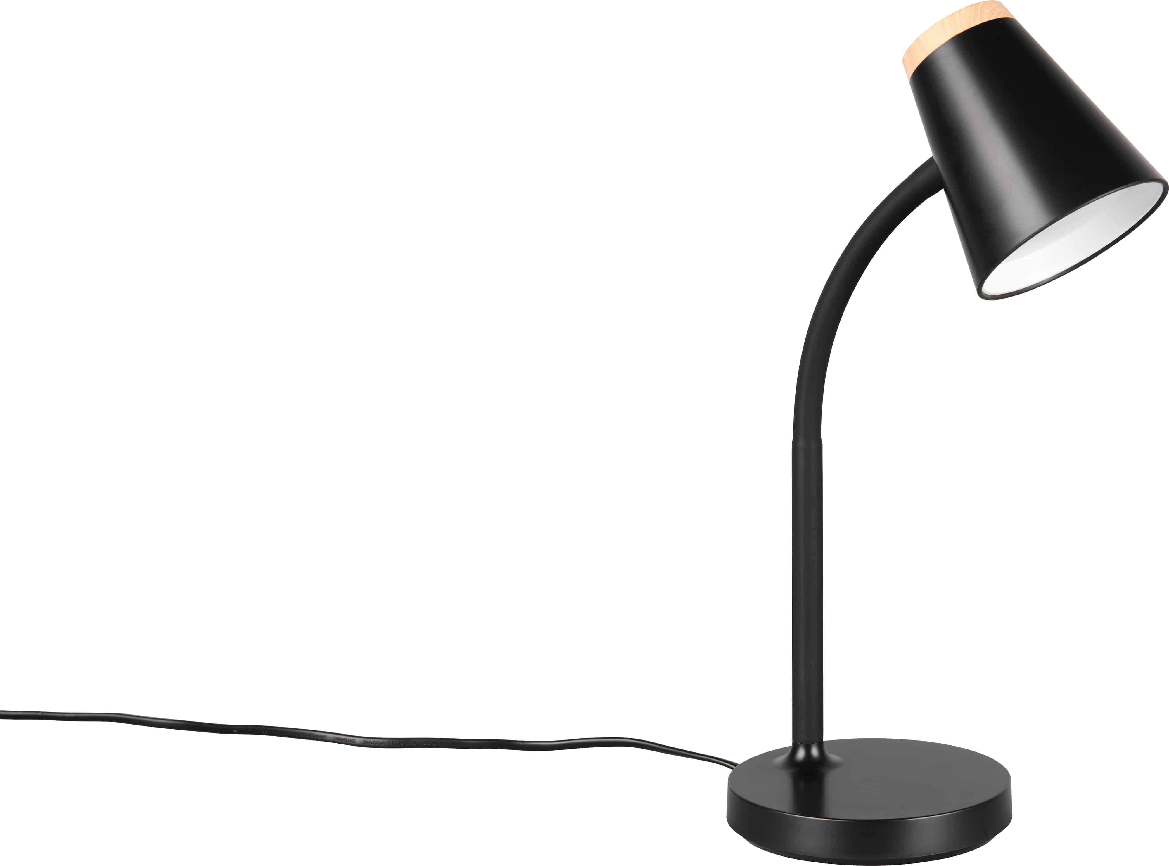 REALITY LED-Tischleuchte PONGO, R55831102, 4,5W, 500lm, 3000K, schwarz REALITY LED-Tischleuchte PONGO, R55831102, 4,5W, 500lm, 3000K, schwarz