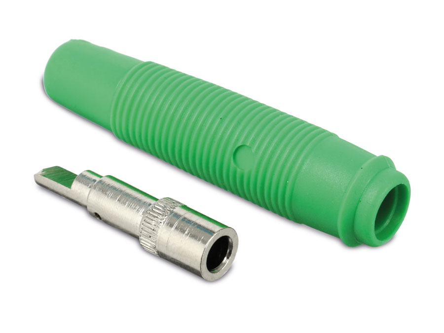 SCHNEPP 4 mm Kupplung, grün SCHNEPP 4 mm Kupplung, grün