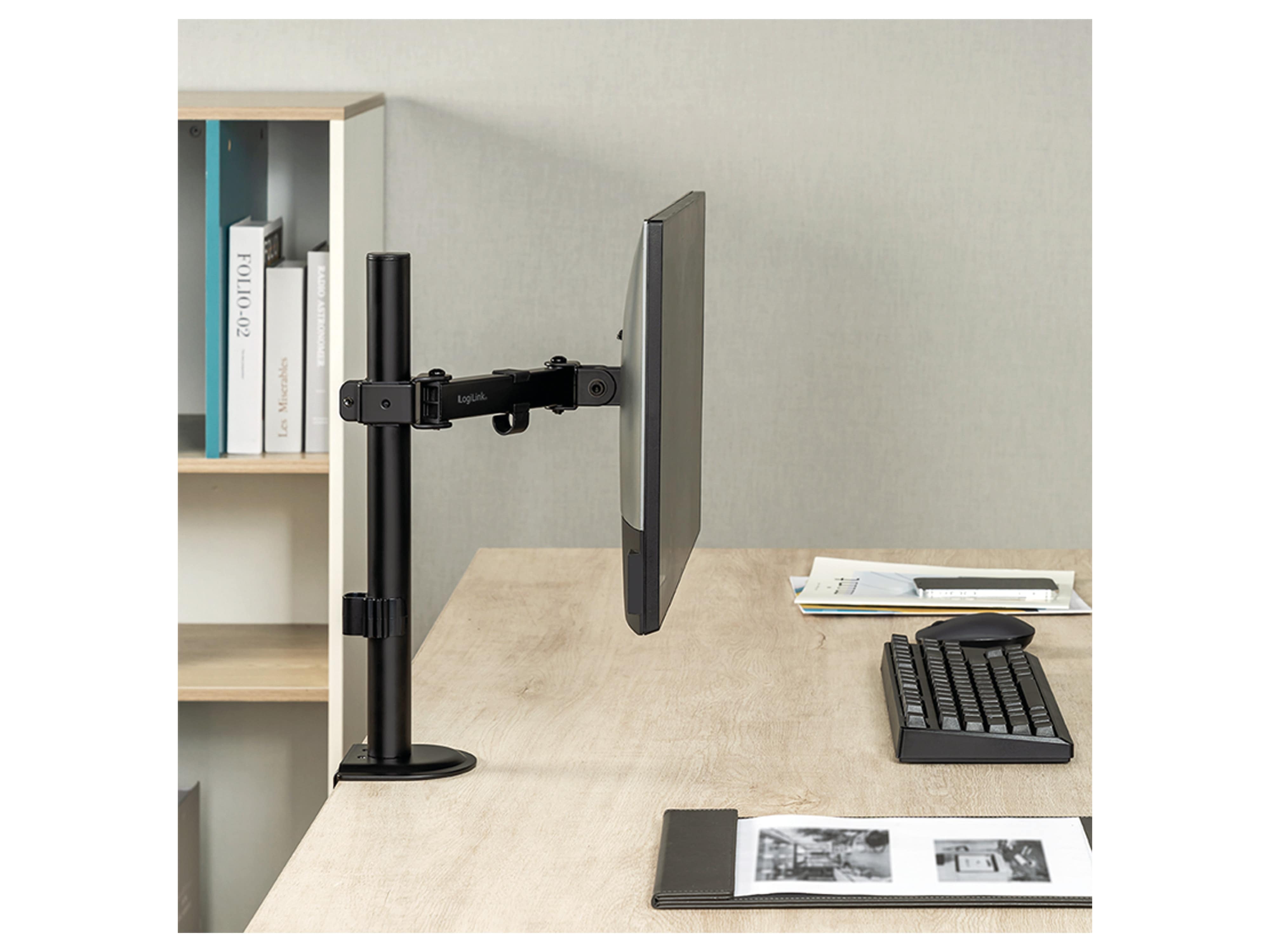 LOGILINK Monitorhalterung BP0170, 17"..32", Stahl