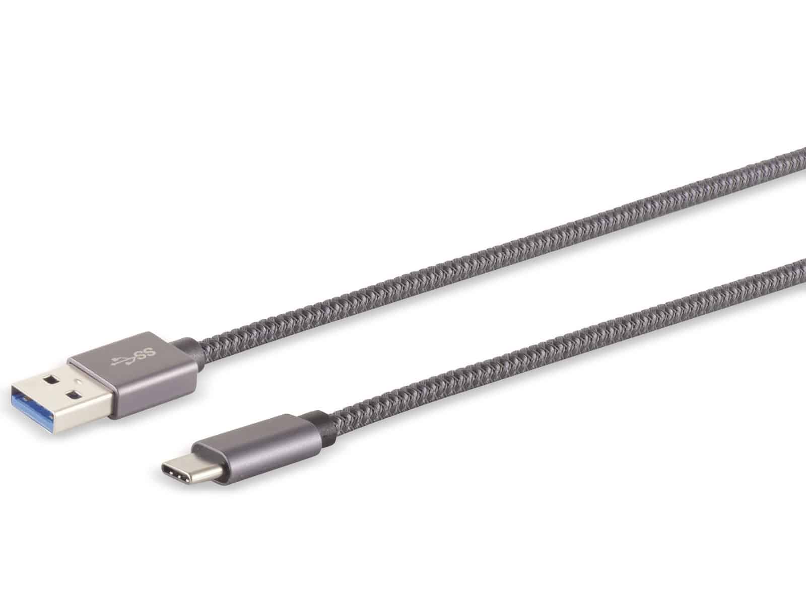 SMART-MULTIMEDIA USB-A Adapterkabel, USB-C, 3.2 Gen 2, Pro, 0,5m