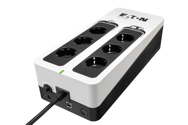 EATON USV 3S550D, 550VA, 330W, USB, 6 Schutzkontakausgänge
