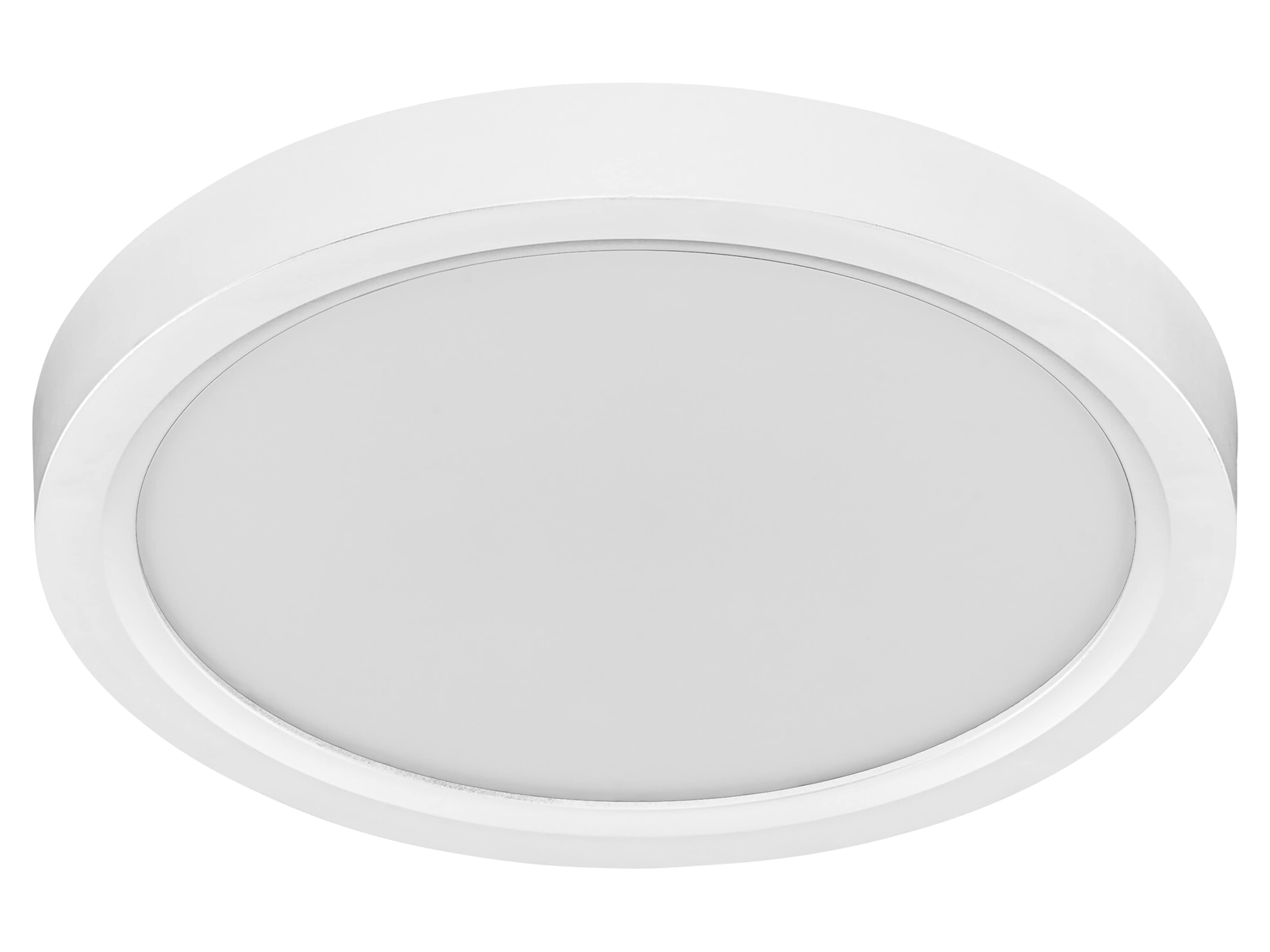 OSRAM LED-Deckenleuchte, 24W, 3000K, 2500lm, warmweiß, IP20, dimmbar, weiß, Ø32 cm OSRAM LED-Deckenleuchte, 24W, 3000K, 2500lm, warmweiß, IP20, dimmbar, weiß, Ø32 cm