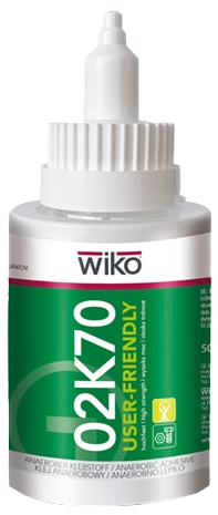 WIKO Schraubensicherung 02K70UF, Ziehharmonika Flasche, 50 ml WIKO Schraubensicherung 02K70UF, Ziehharmonika Flasche, 50 ml