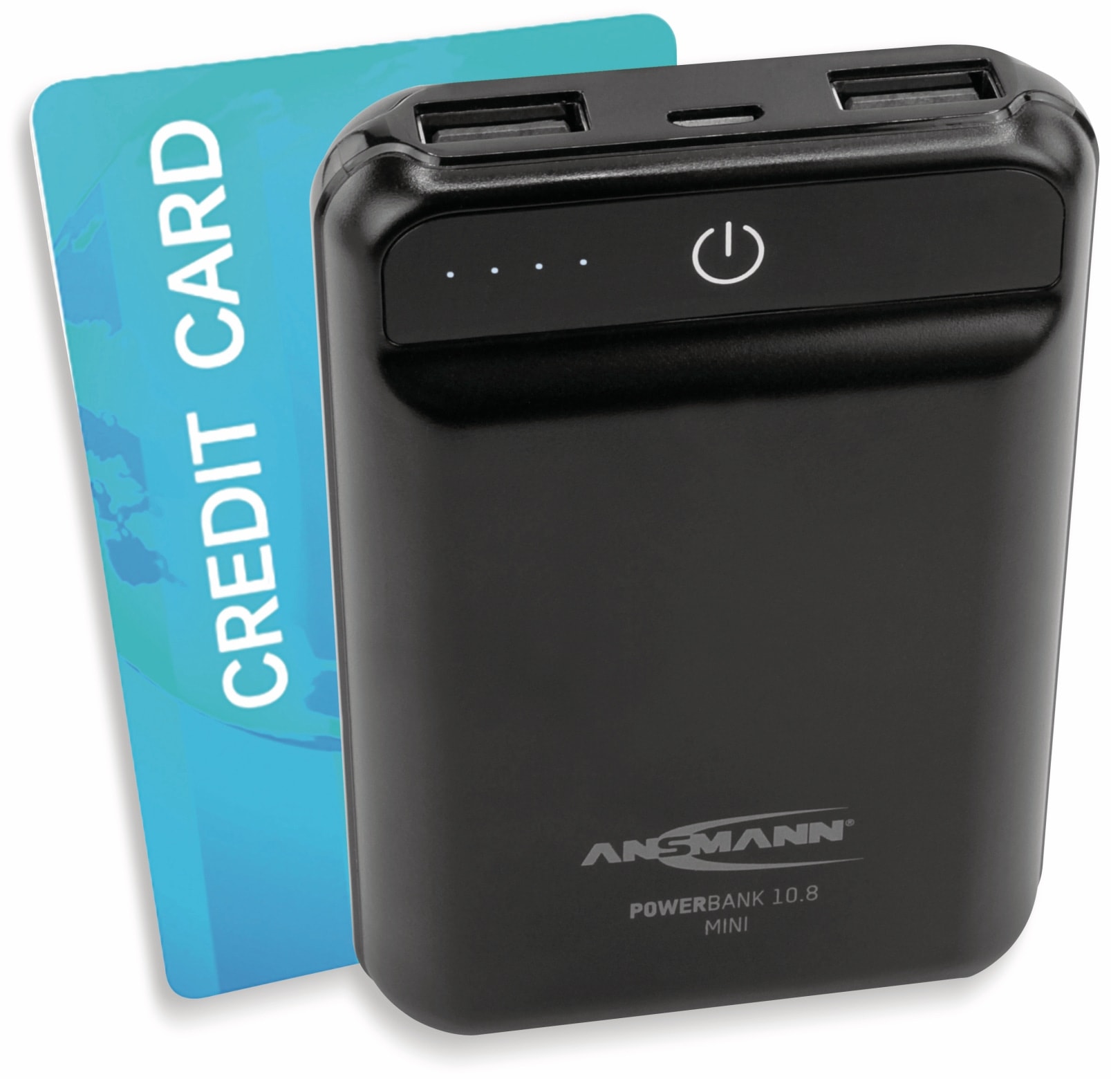 ANSMANN USB Powerbank 10.8 mini, 10.000 mAh ANSMANN USB Powerbank 10.8 mini, 10.000 mAh